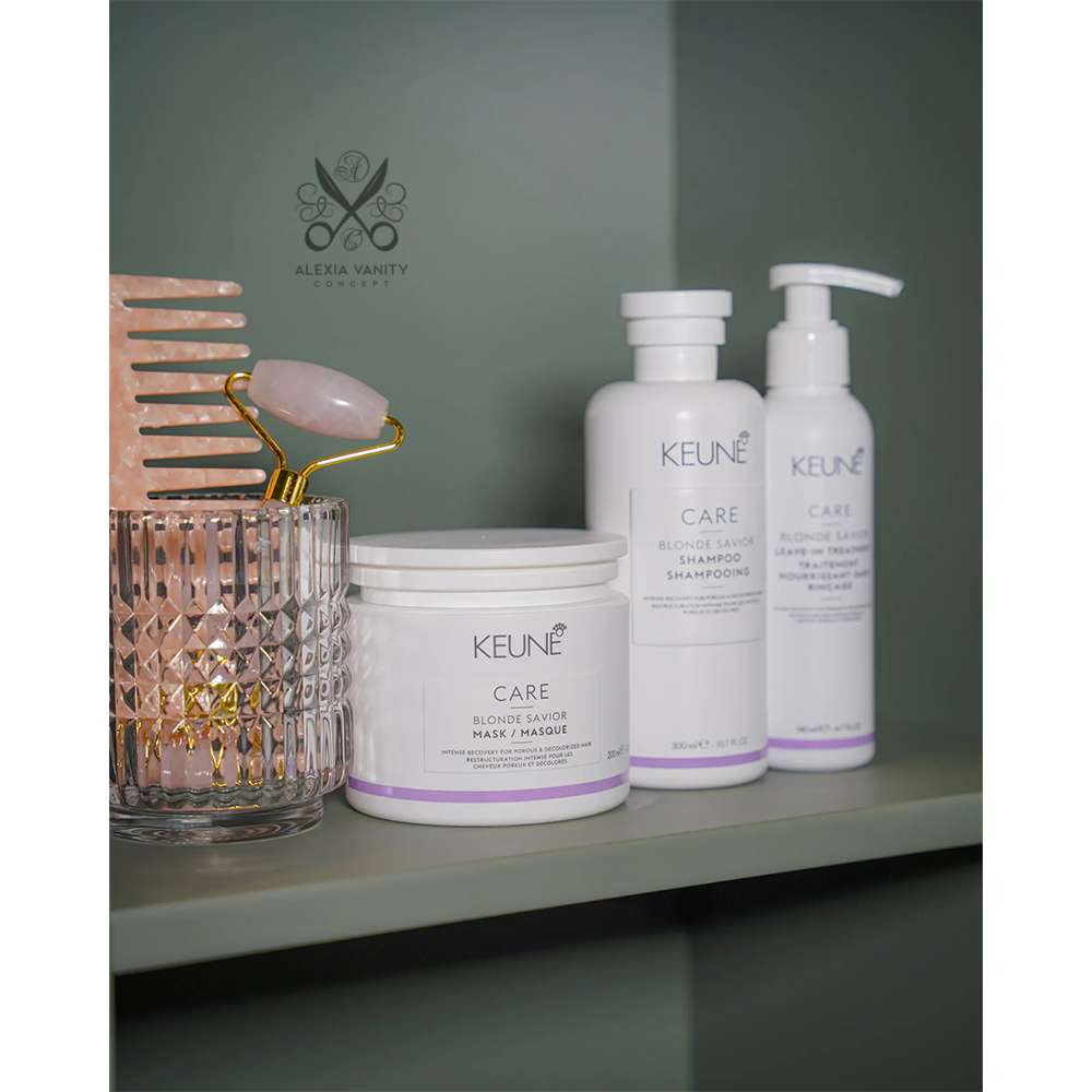 Creama Tratament Fara Clatire Pentru Parului Blond Decolorat Keune Blonde Savior Ml