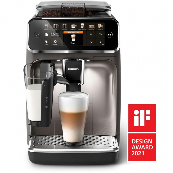 Espressor Automat Philips Seria 5400 EP5444 90 Sistem De Lapte LatteGo