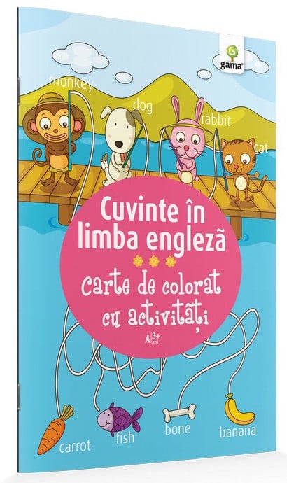 Cuvinte In Limba Engleza Carte De Colorat Cu Activitati