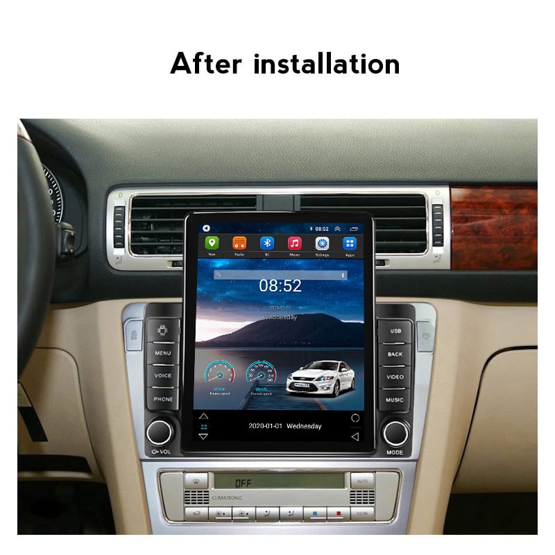 Navigatie GPS NAVI IT Compatibil Cu VW Passat B7 Tesla Style ANDROID