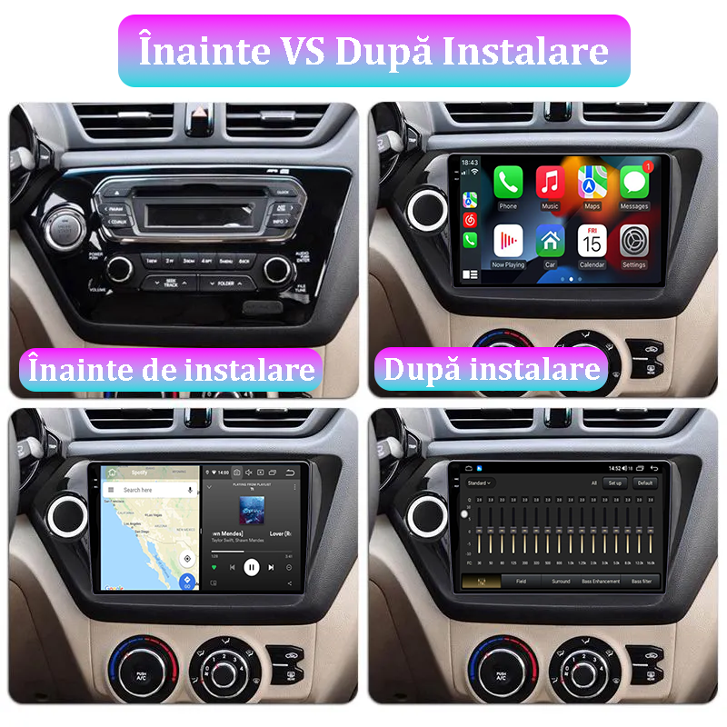 Navigatie Gps Navi It Compatibil Cu Kia Rio Gb Ram