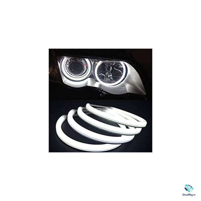 Kit Angel Eyes Cotton Cu Semnalizare Pentru BMW E46 Siriusmag