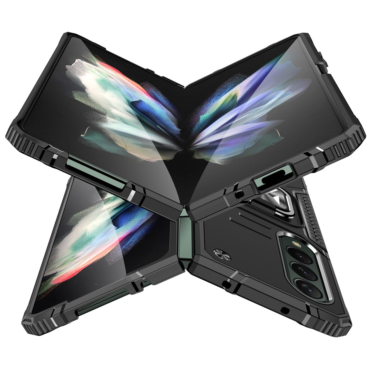 Husa Wozinsky Ring Armor Pentru Samsung Galaxy Z Fold Husa Blindata