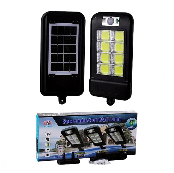 Lampa Solara Stradala Led Smd Cu Senzor De Miscare Panou Solar