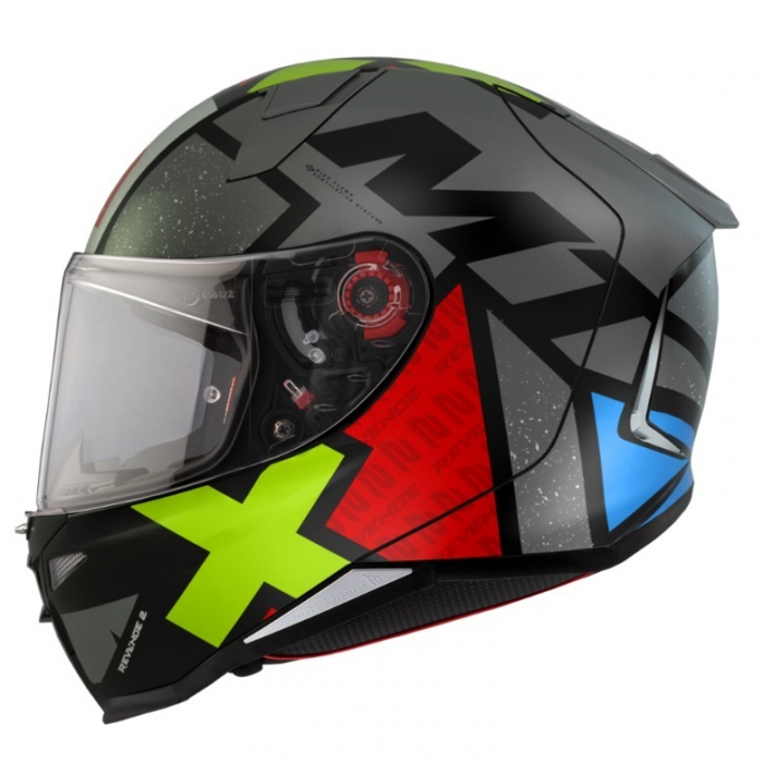 Casca Moto Integrala Mt Revenge Light Gri Lucios