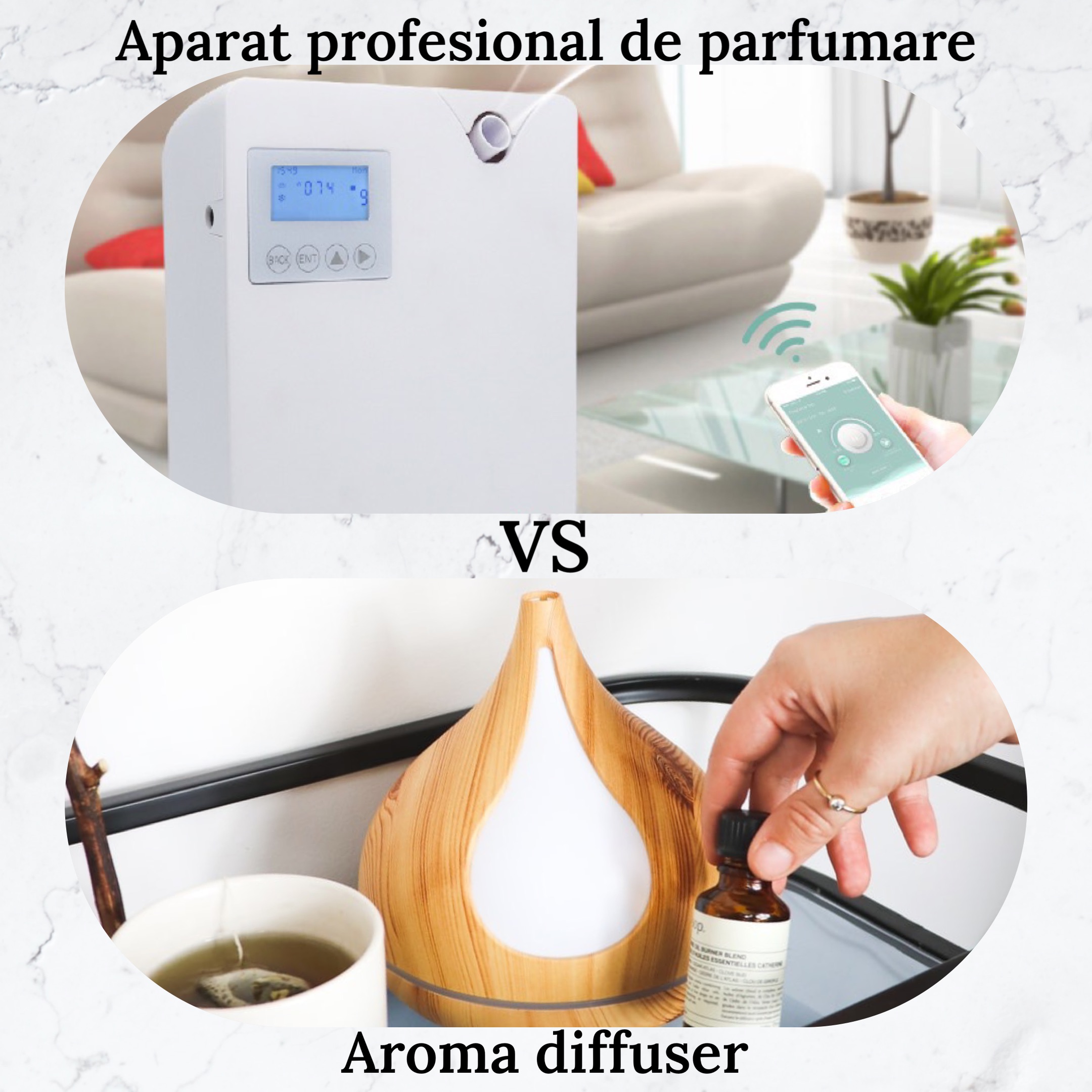Aparatul profesional de parfumare VS Aroma Diffuser
