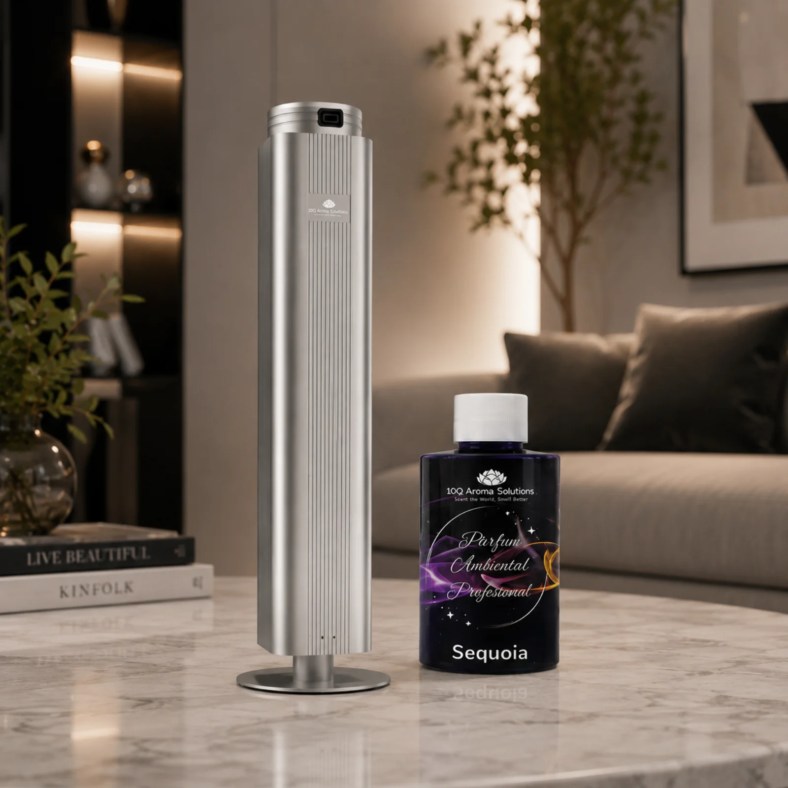 10Q Aroma Pachet AirLux 2000 Titan + Rezerva Parfum Ambiental Profesional Sequoia 100 g [2]