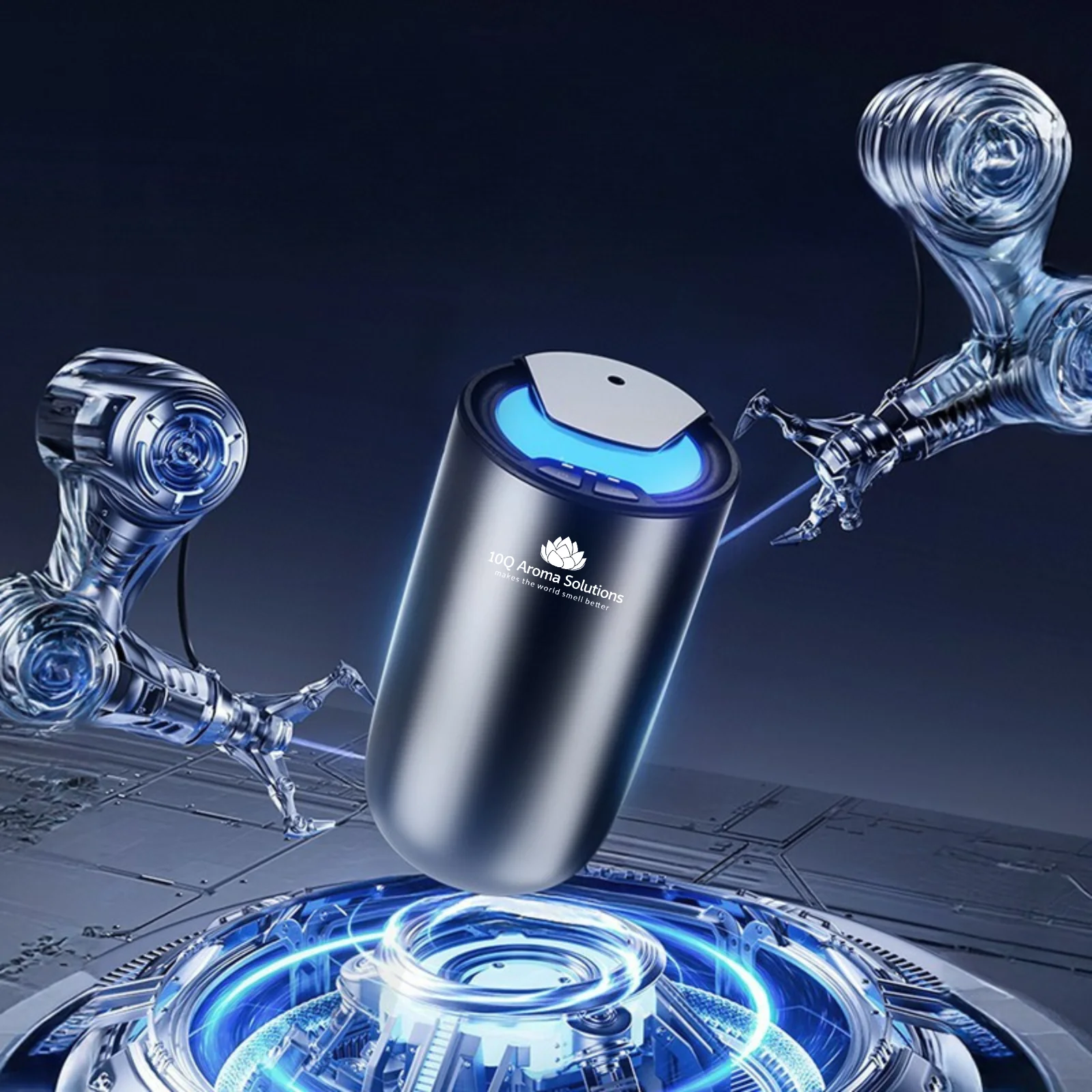 Aparat profesional de parfumare auto 10Q AromaDrive Exclusive, design titan, tehnologie nebulizare la rece. [8]