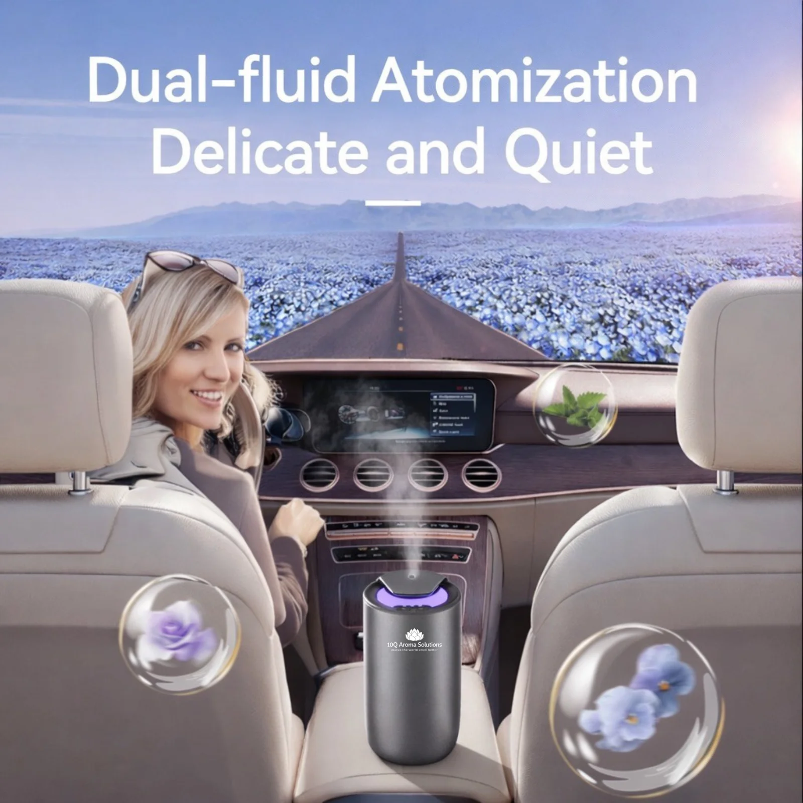 10Q AromaDrive Exclusive Silver – Aparat Profesional de Parfumare Auto Premium [6]