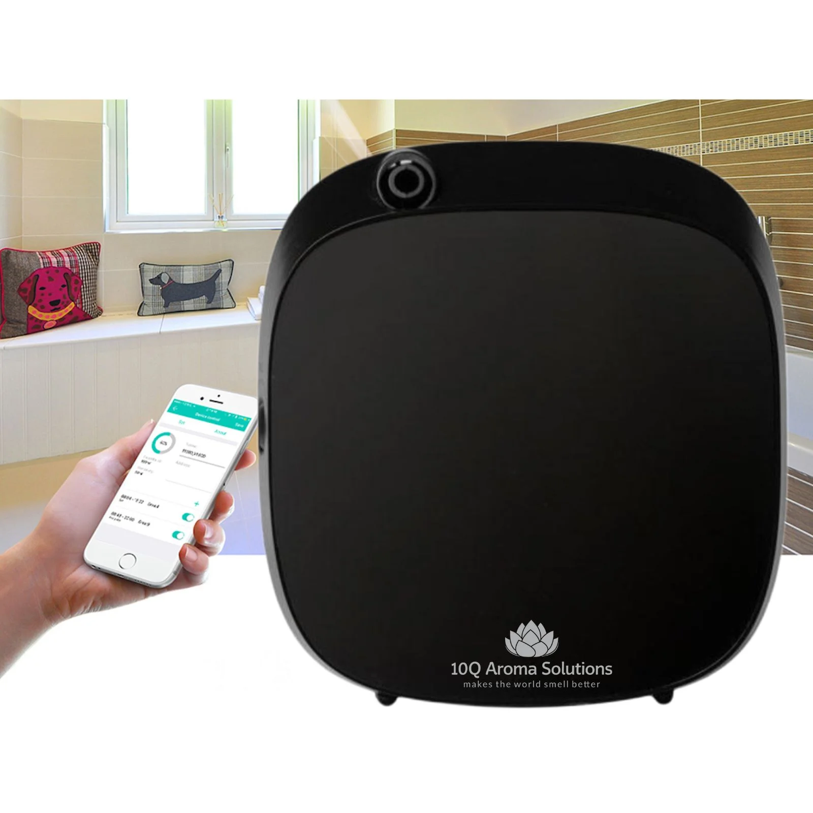 Aparat profesional de odorizare 10Q Aroma 100 cu Bluetooth - Negru [6]