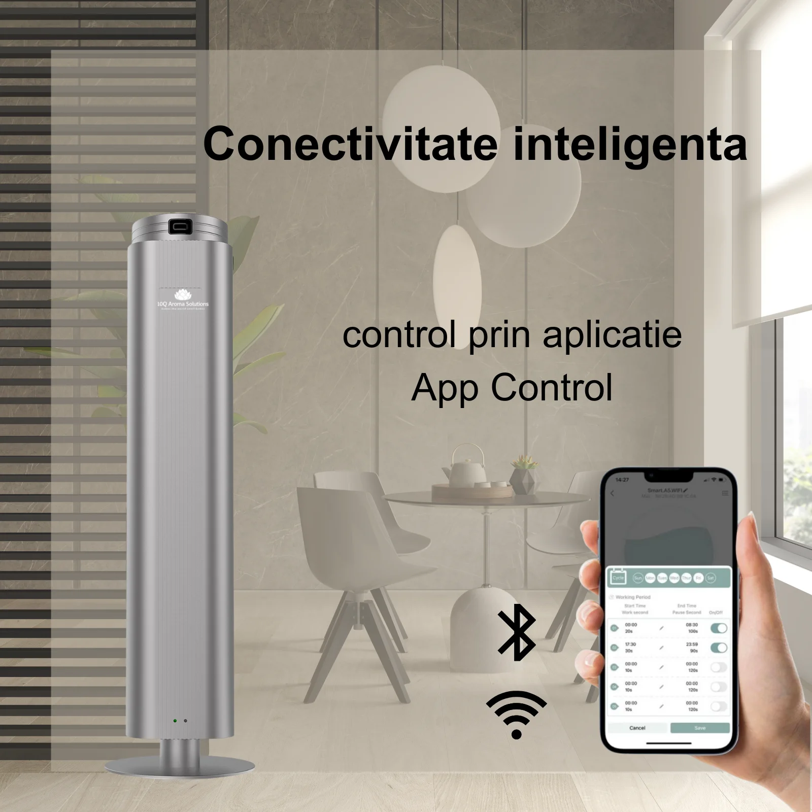 Aparat de odorizate / parfumare profesional 10Q Aroma AirLux 2000 Titan [2]