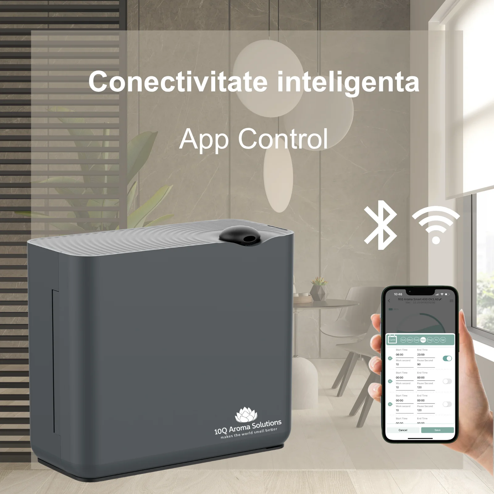 Aparat de parfumare profesional 10Q Aroma AirBox Negru [2]