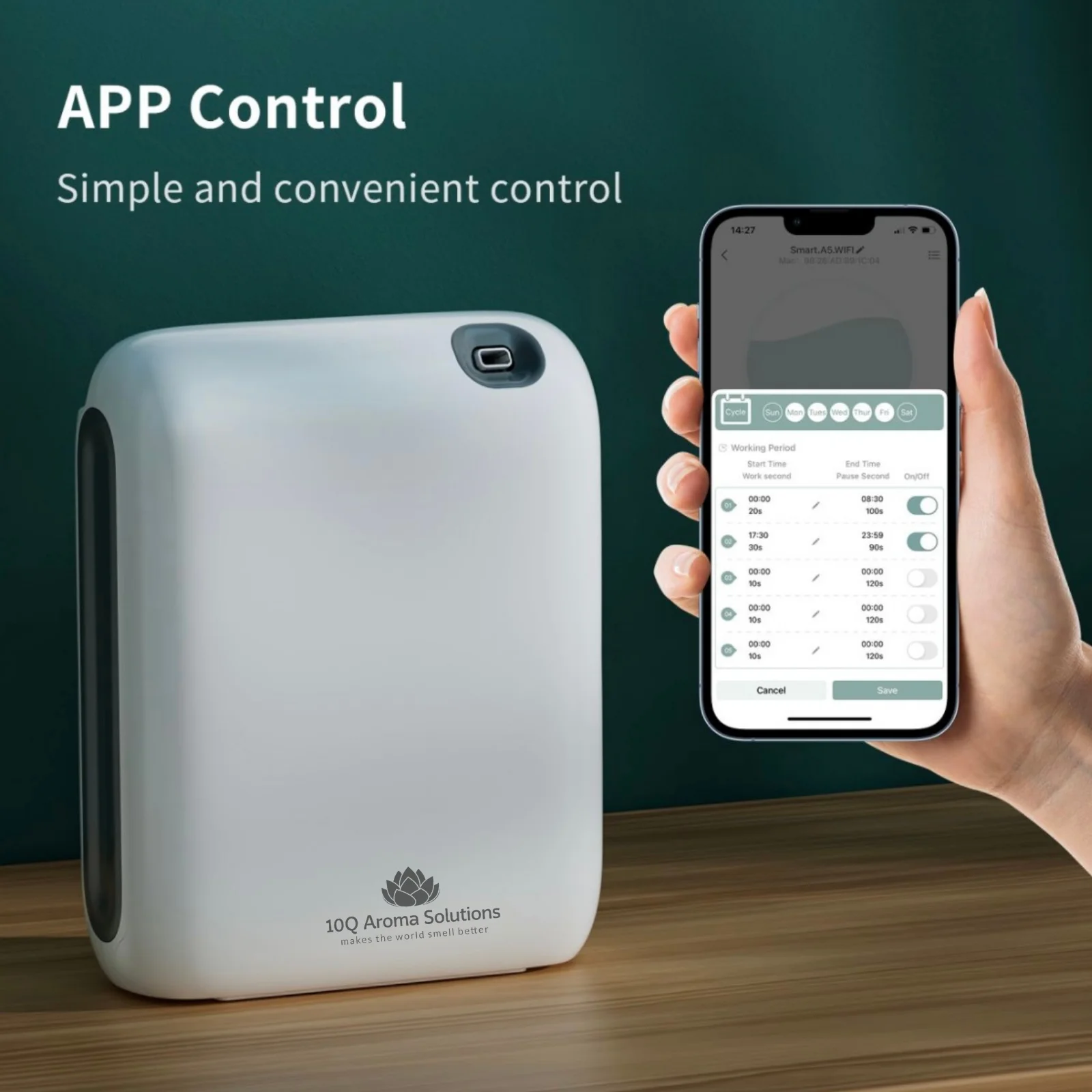 Aparat Parfumare Ambientala Profesionala 10Q AromaLux Future 400 B3 [7]