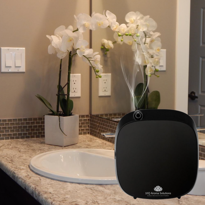 Aparat de odorizare   parfumare 10Q Aroma 100 cu Bluetooth + ESENTA PARFUM