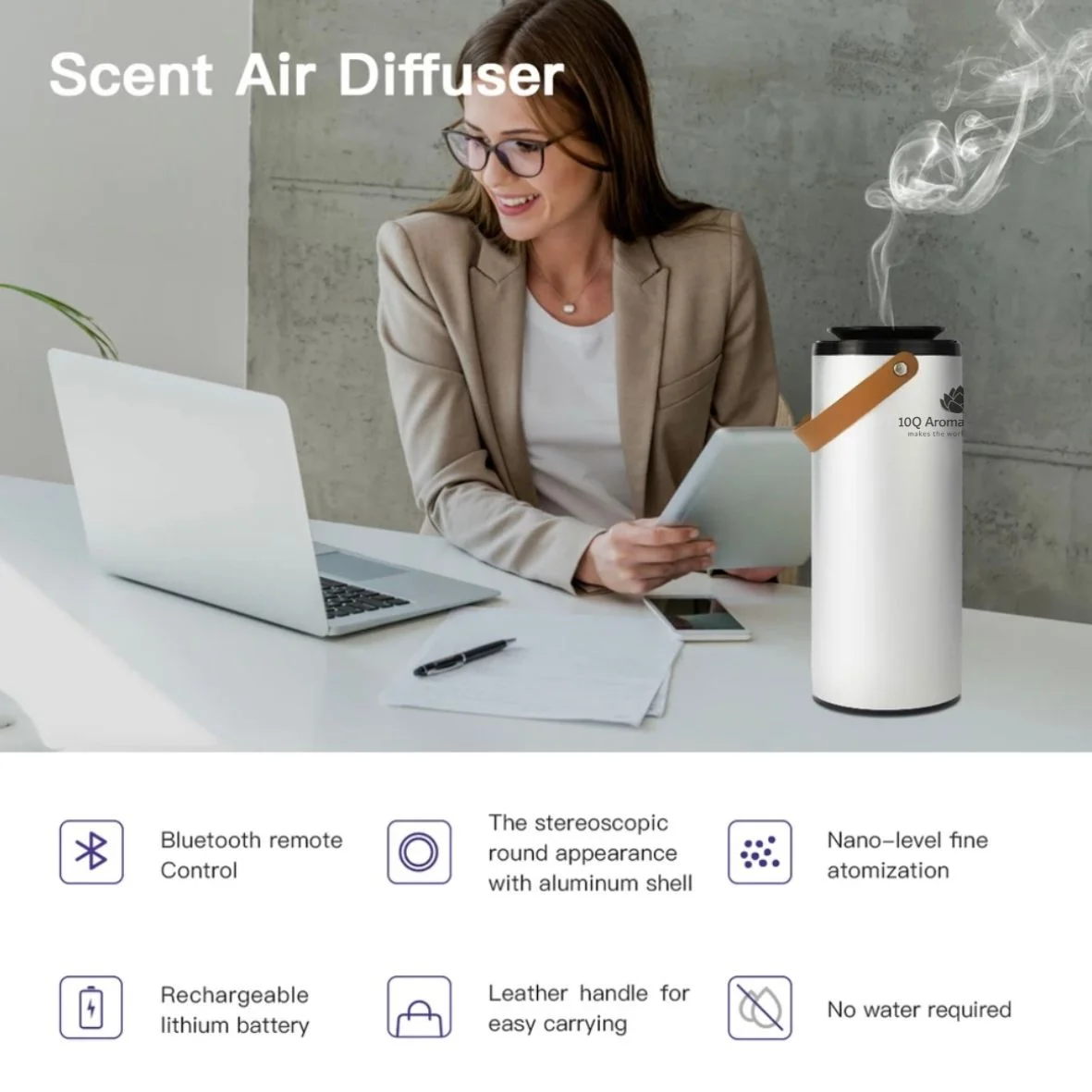 Aparat Parfumare Ambiental Tower M cu acumulator [6]