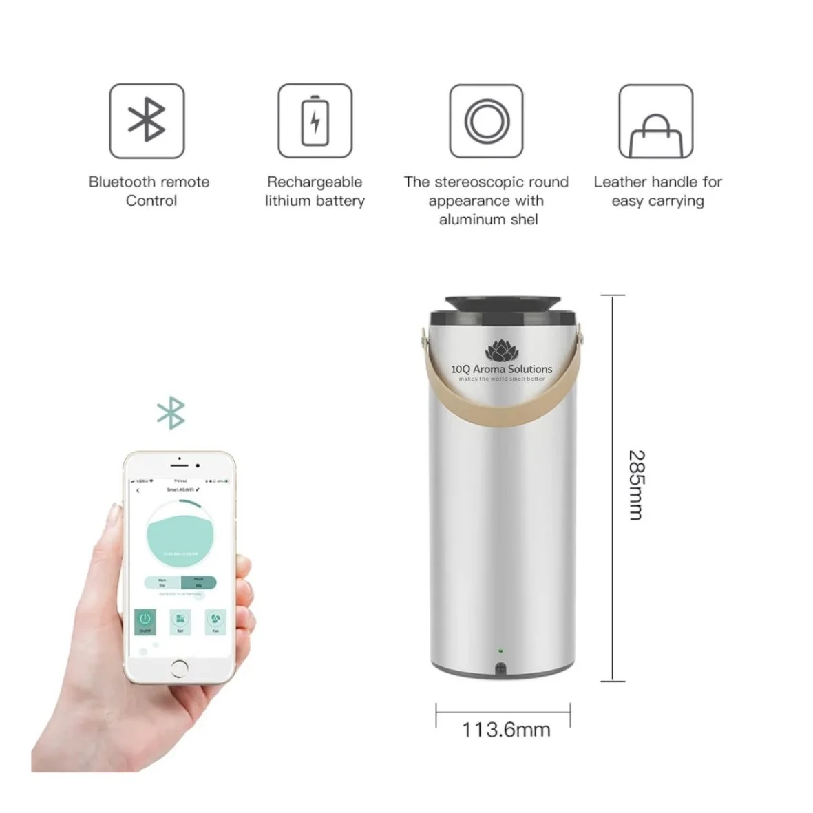 Aparat Parfumare Ambiental Tower M cu acumulator [9]