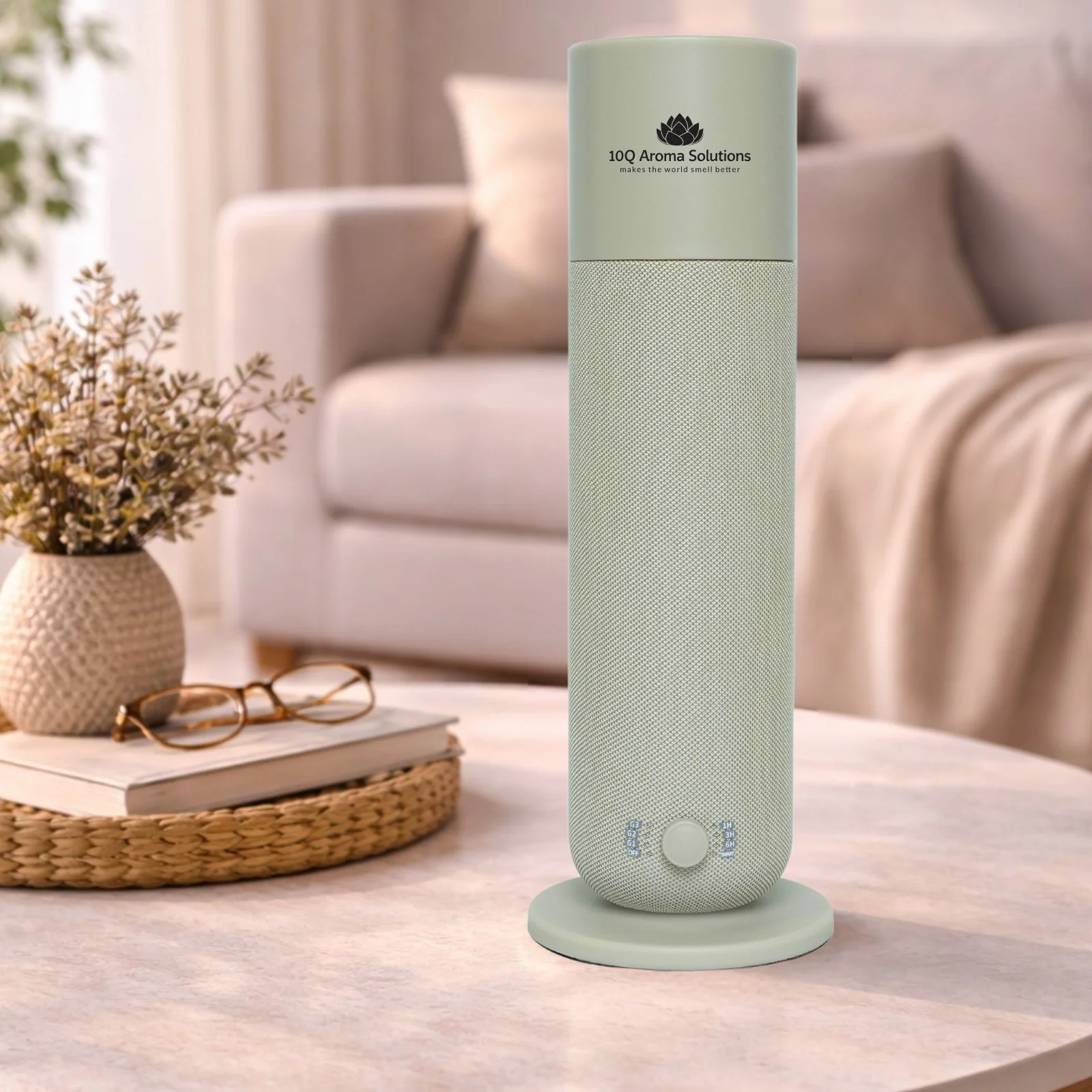 Aparat Profesional de Parfumare Ambientala 10Q Aroma Obelisk Bej [4]