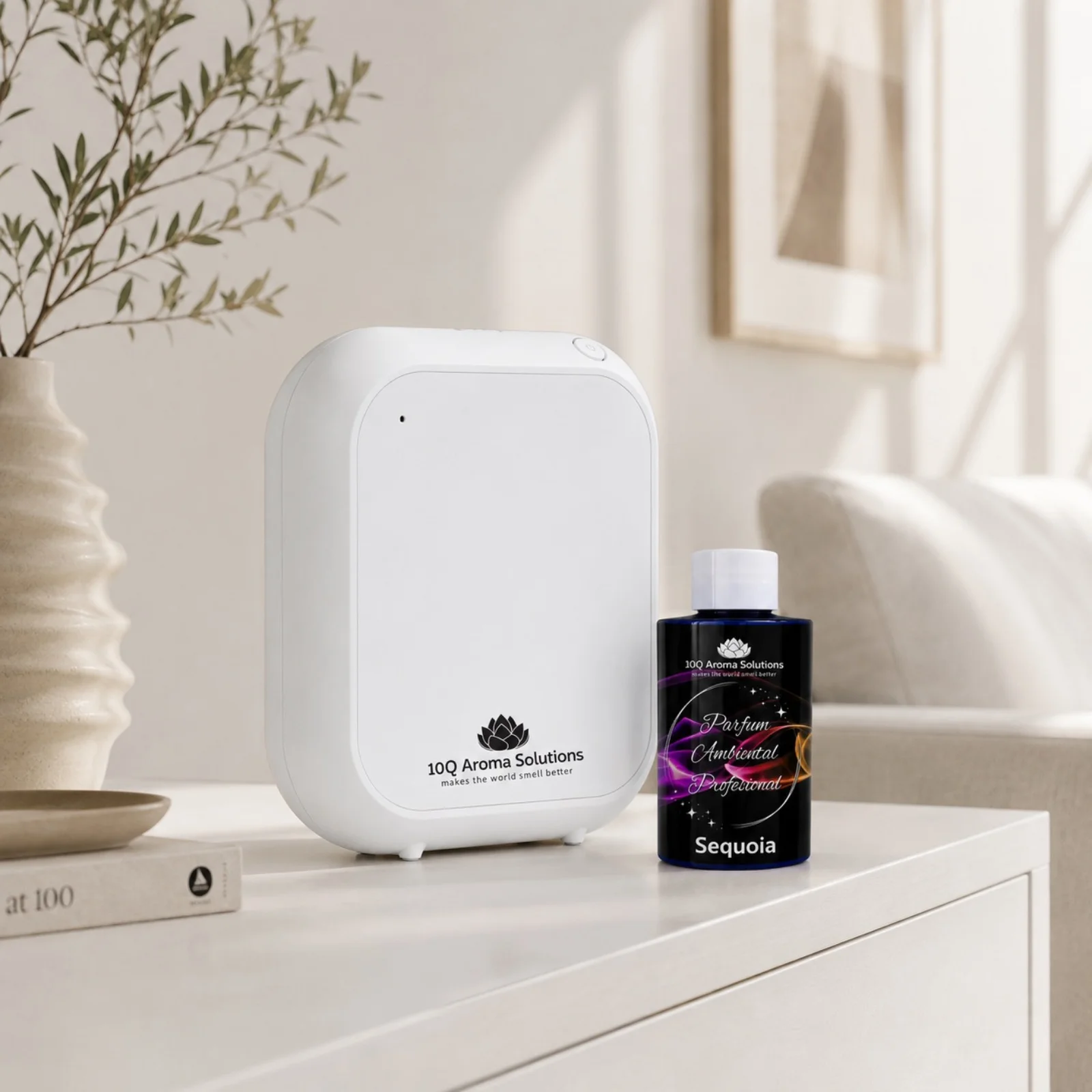 Pachet Promo: 10Q Aroma Eco Plus Negru + Rezerva Parfum Ambiental Profesional 100 g [4]