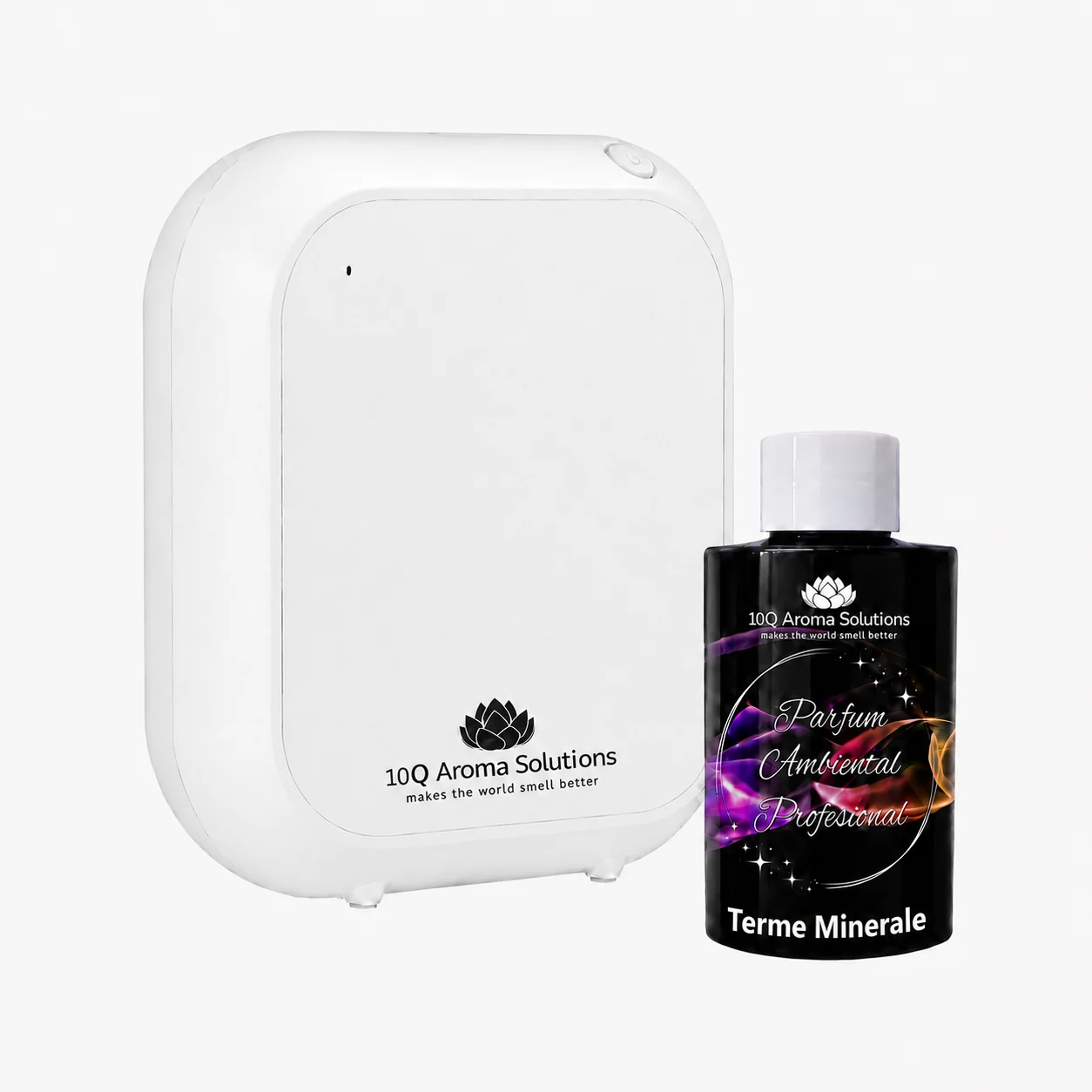 Pachet Promo: 10Q Aroma Eco Plus Negru + Rezerva Parfum Ambiental Profesional 100 g [5]