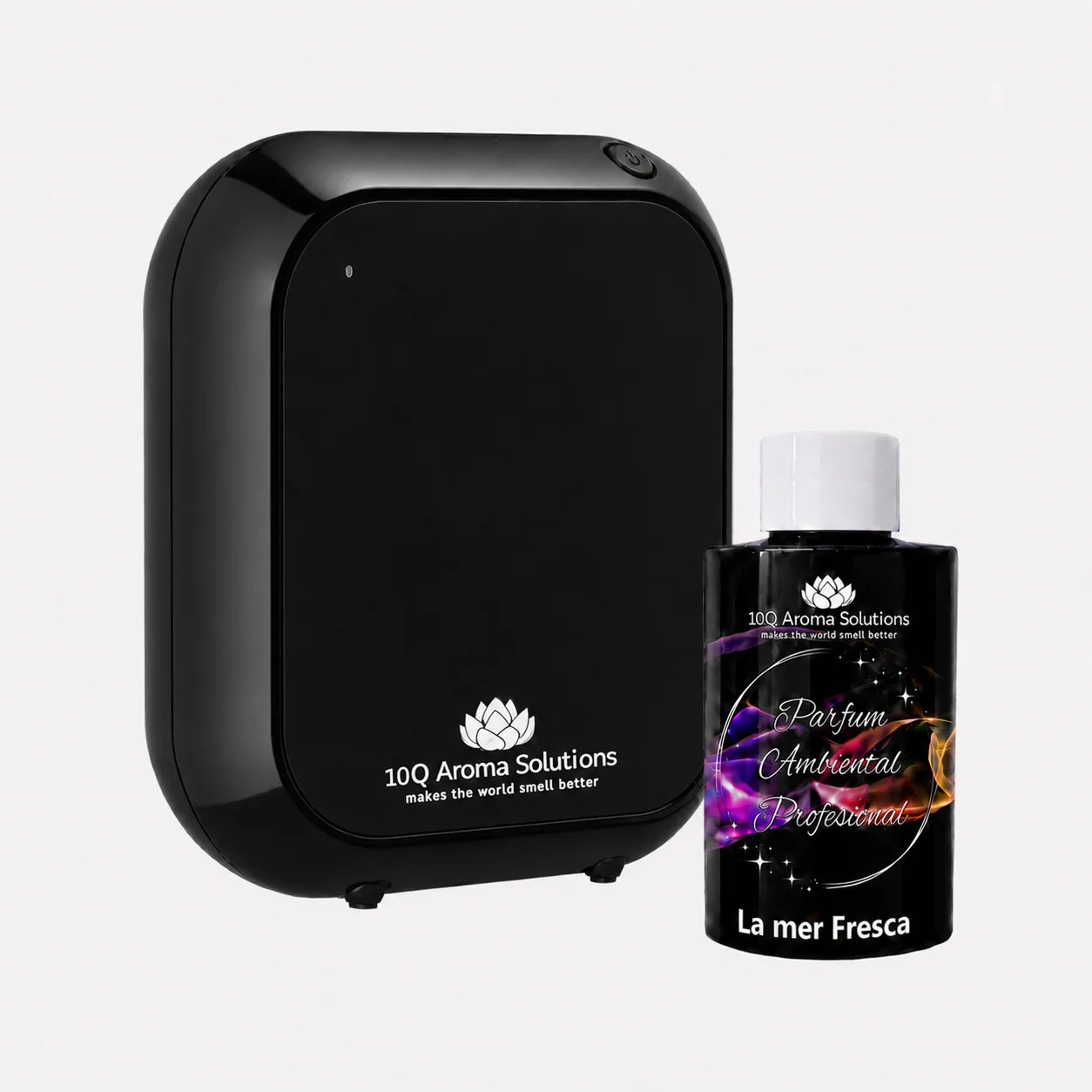 10Q Aroma Eco Plus Negru + Rezerva Parfum Ambiental Profesional 100 g [9]