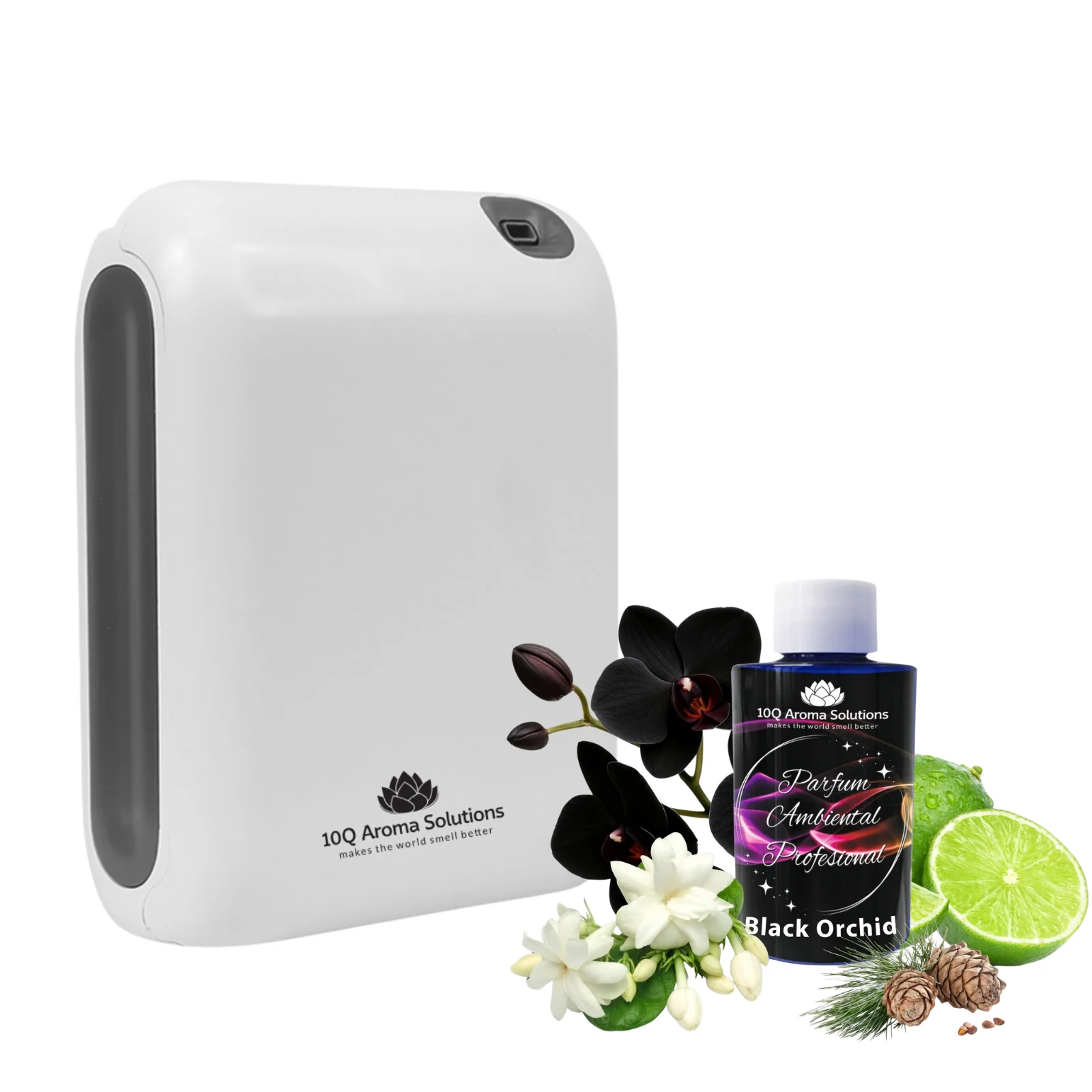 Pachet Promo: Aparat Parfumare Ambientala Profesionala 10Q AromaLux Future 400 B3 + Rezerva
