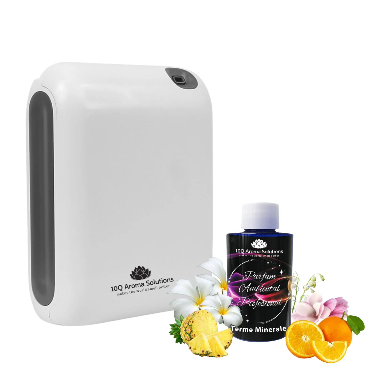 Pachet Promo: Aparat Parfumare Ambientala Profesionala 10Q AromaLux Future 400 B3 + Rezerva