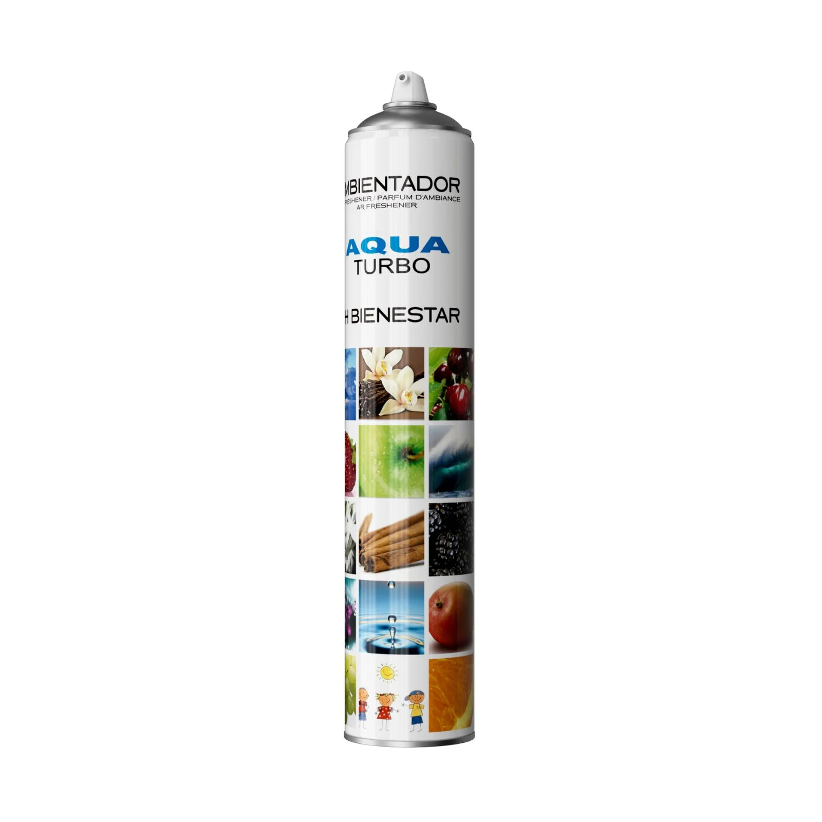 Spray odorizant profesional pentru camera Turbo Spray 750ml - Aqua [2]