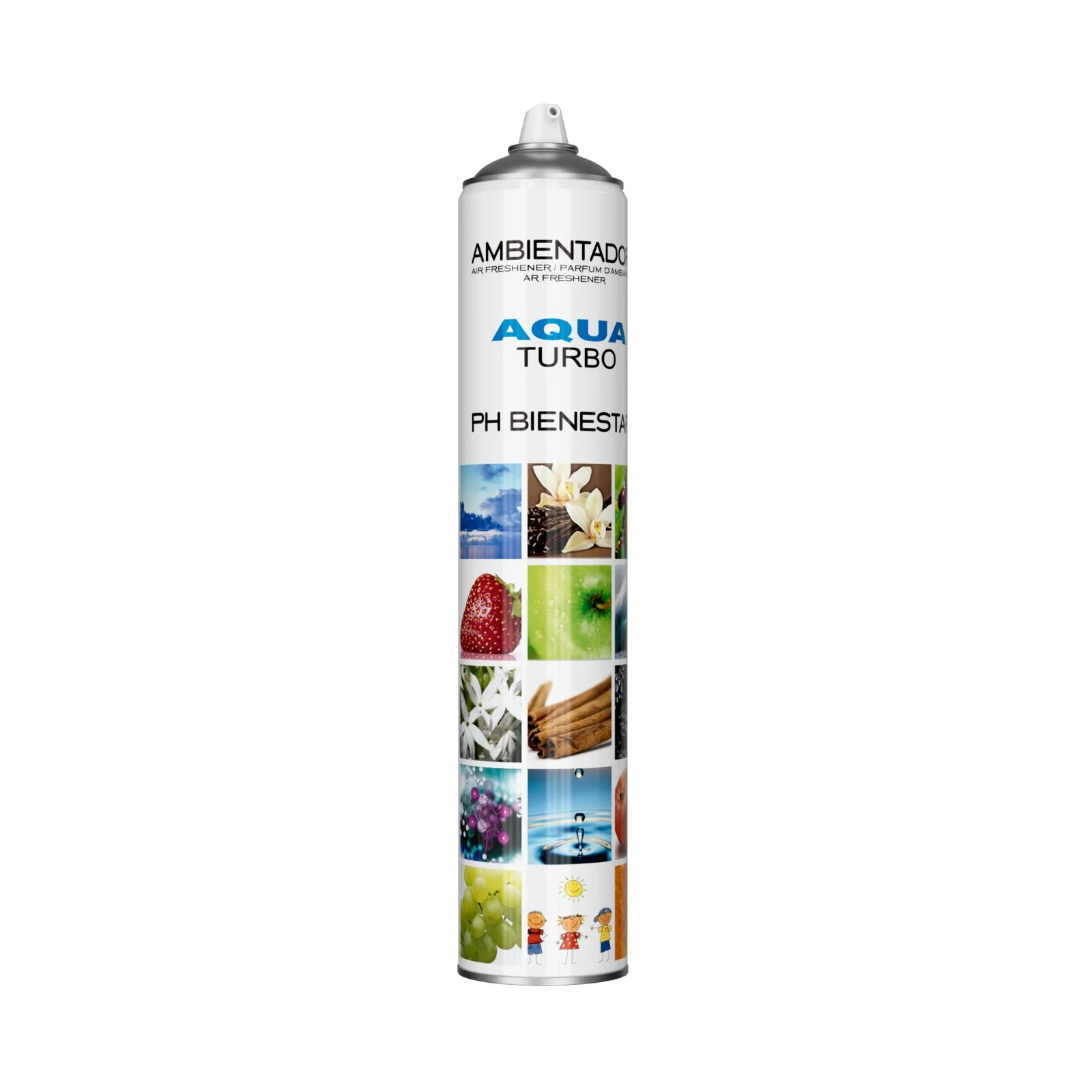Spray odorizant profesional pentru camera Turbo Spray 750ml - Aqua [4]