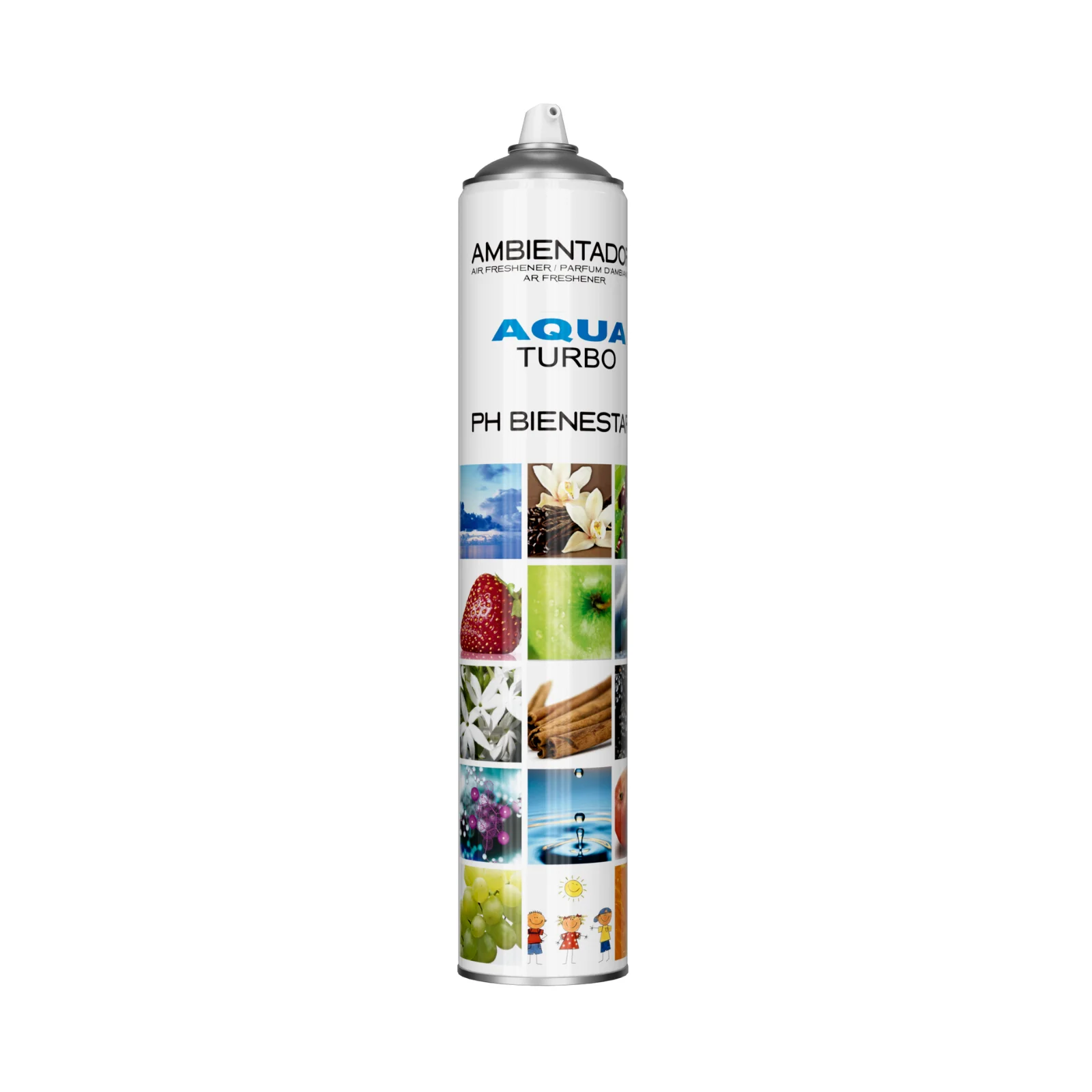Spray odorizant profesional pentru camera Turbo Spray 750ml - Aqua [2]