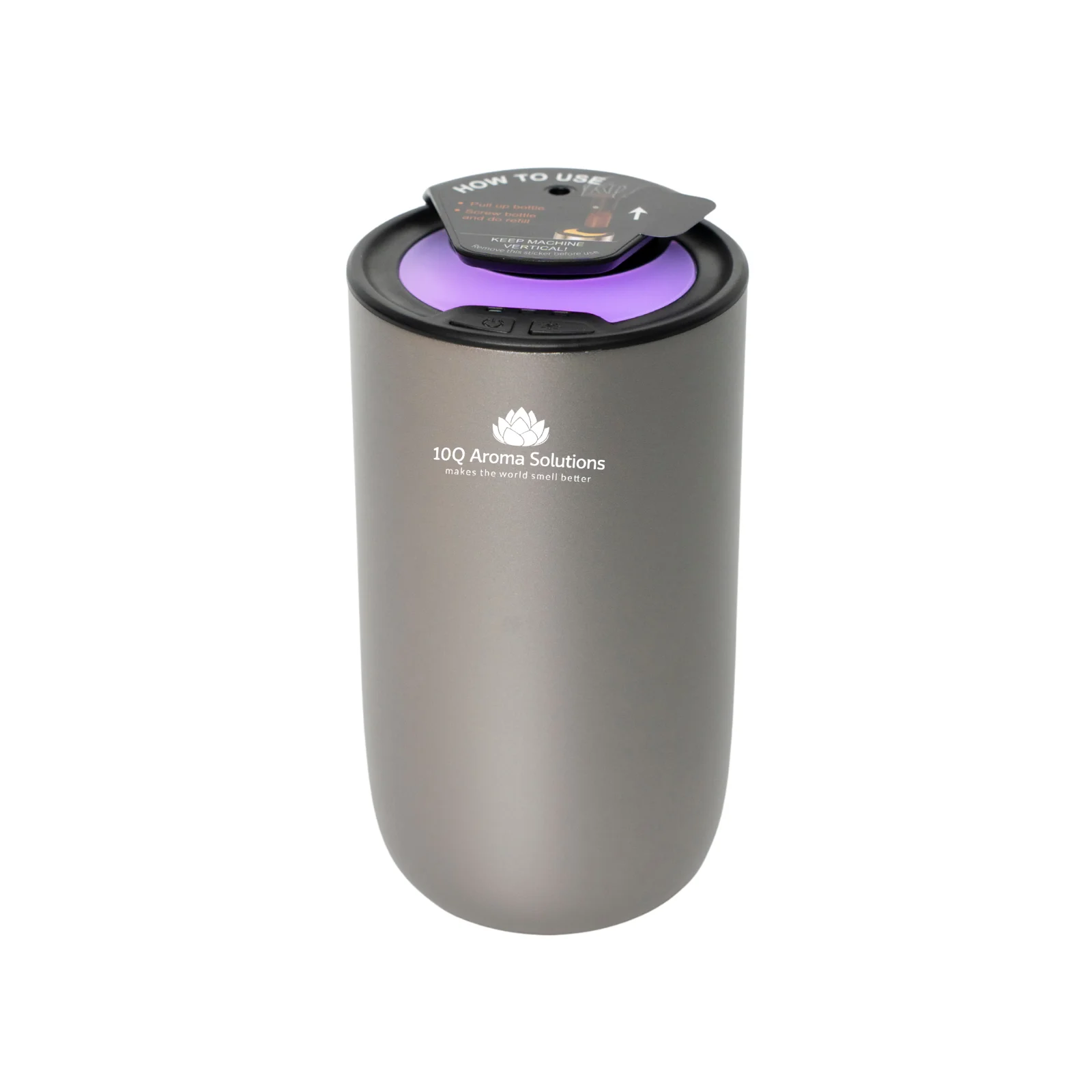 Odorizante Profesionale - 10Q AromaDrive Exclusive Silver – Aparat Profesional de Parfumare Auto Premium