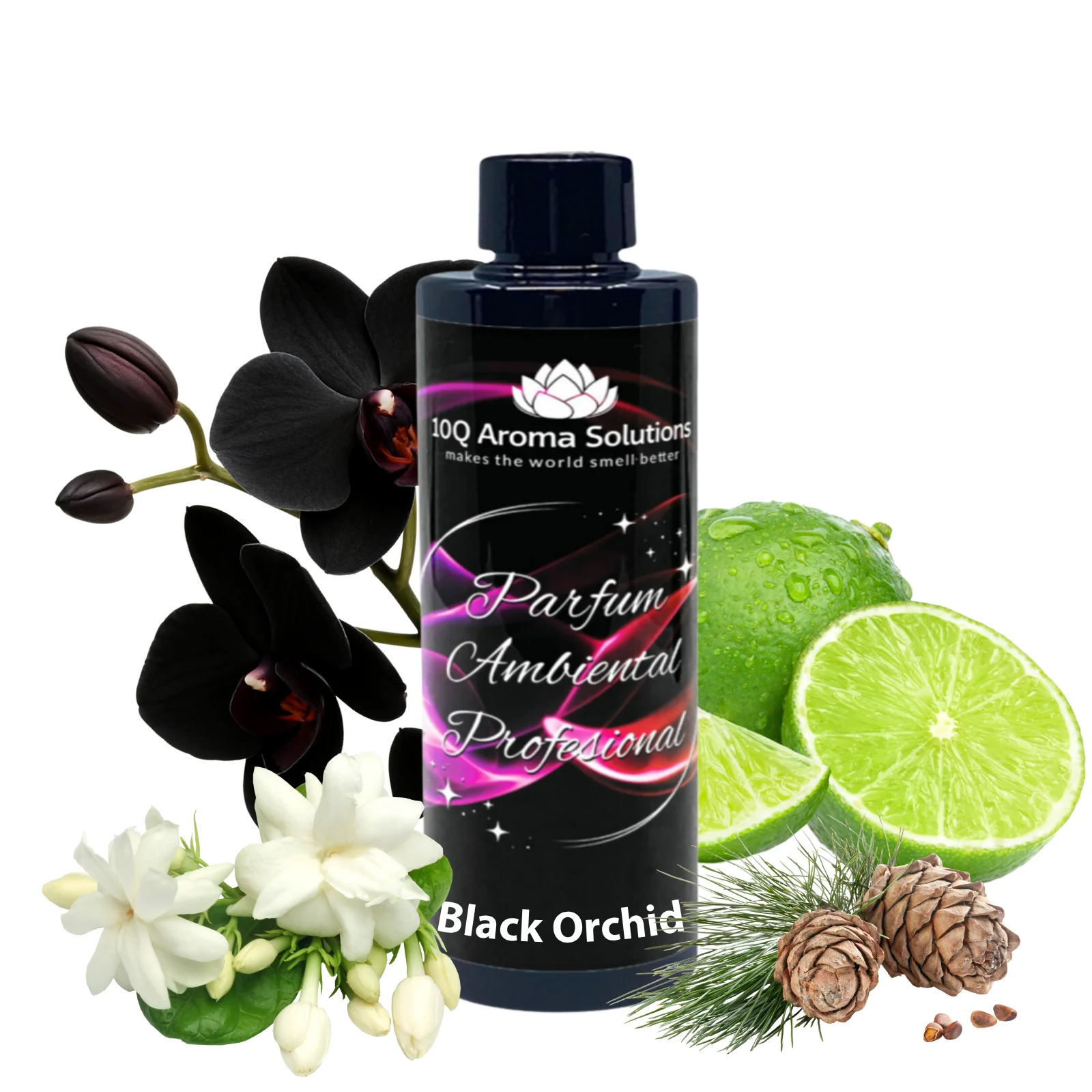 Toate Produsele - 10Q Aroma Black Orchid – Parfum Ambiental Profesional - Rezerva 250g