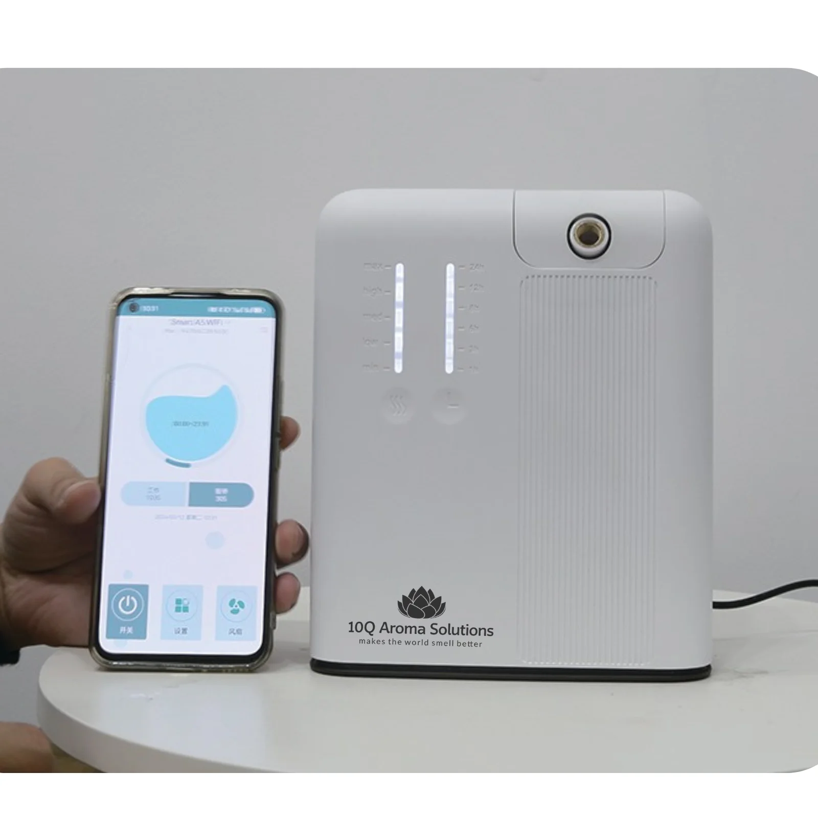 Aparat 10Q Aroma Smart 400 OV3 Alb [3]