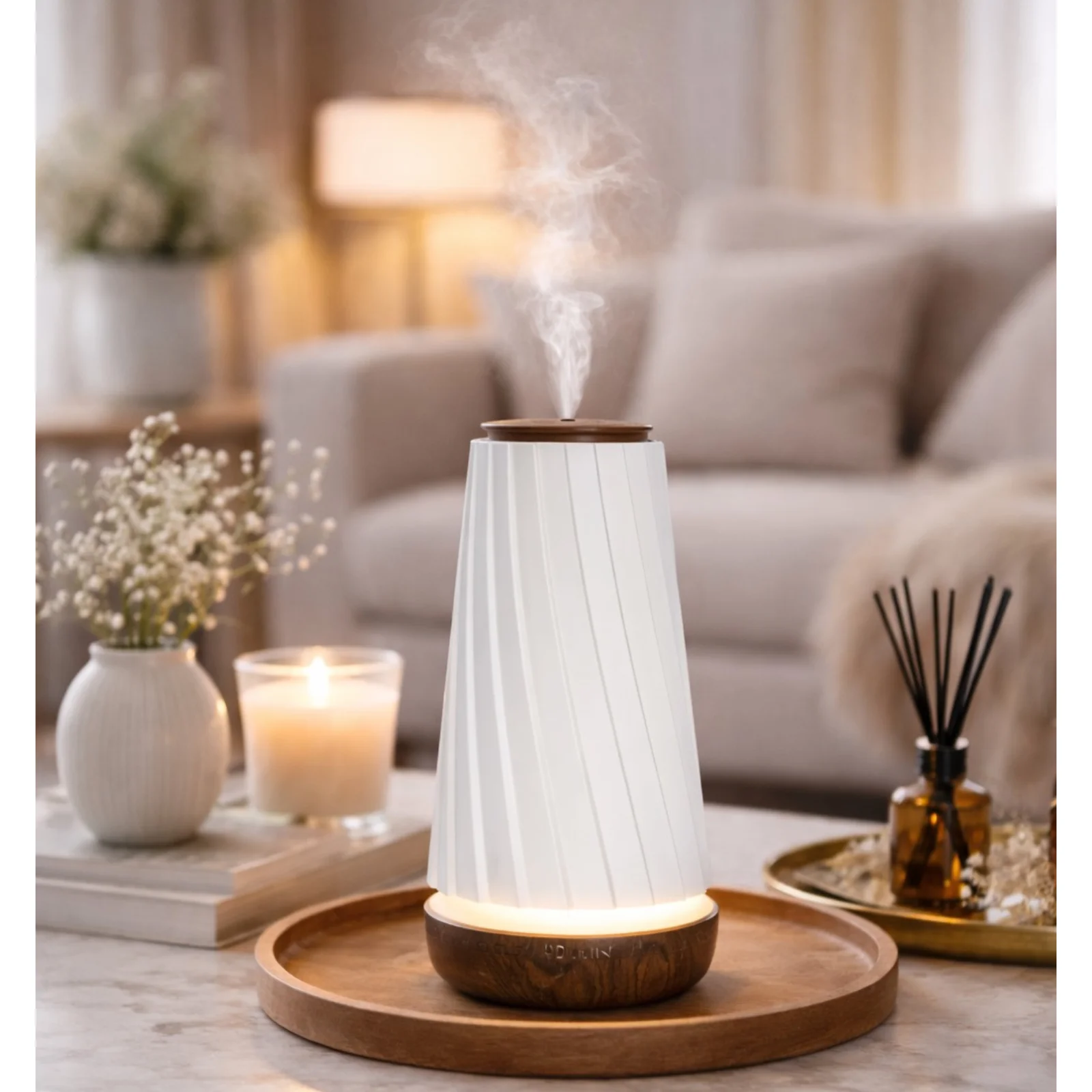 Aparat Profesional de Parfumare Ambientala 10Q Aroma Vertis Alb [2]