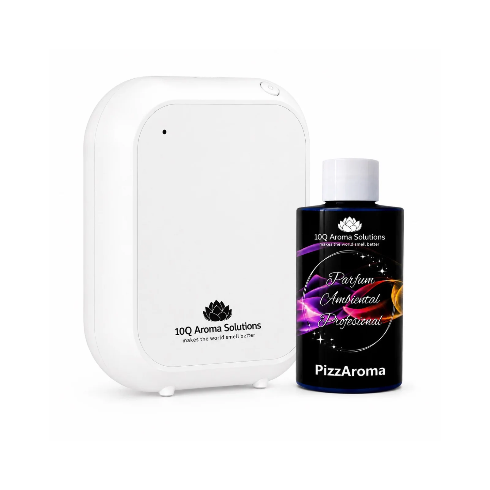 Pachet Promo: 10Q Aroma Eco Plus Negru + Rezerva Parfum Ambiental Profesional 100 g [21]