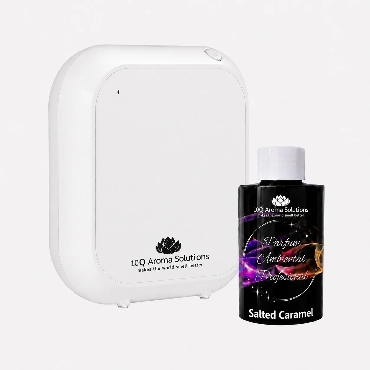 Pachet Promo: 10Q Aroma Eco Plus Negru + Rezerva Parfum Ambiental Profesional 100 g [6]
