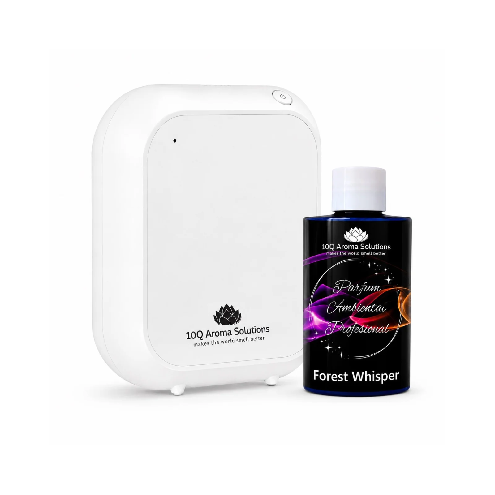 Pachet Promo: 10Q Aroma Eco Plus Negru + Rezerva Parfum Ambiental Profesional 100 g [19]