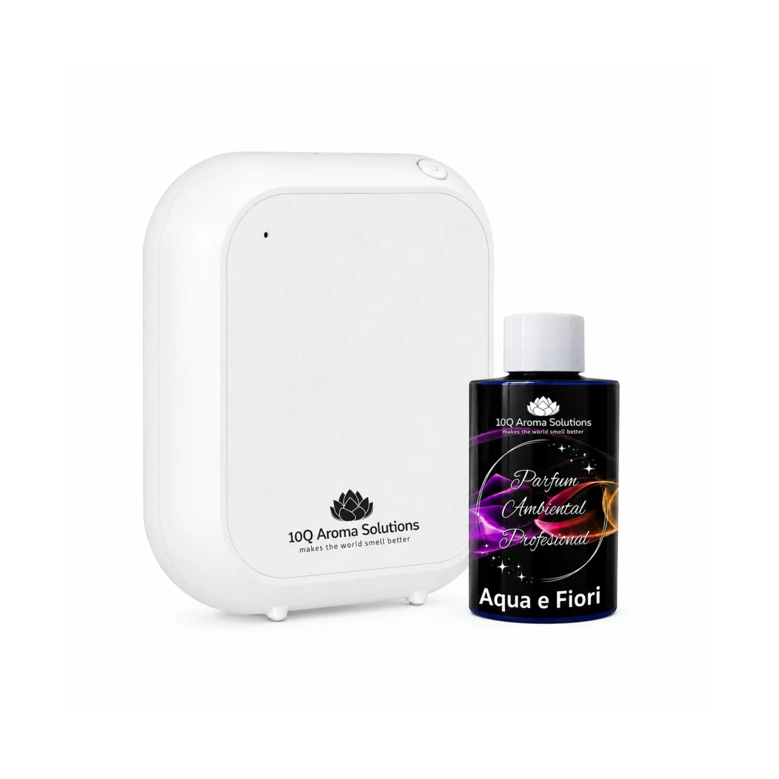 Pachet Promo: 10Q Aroma Eco Plus Negru + Rezerva Parfum Ambiental Profesional 100 g [4]