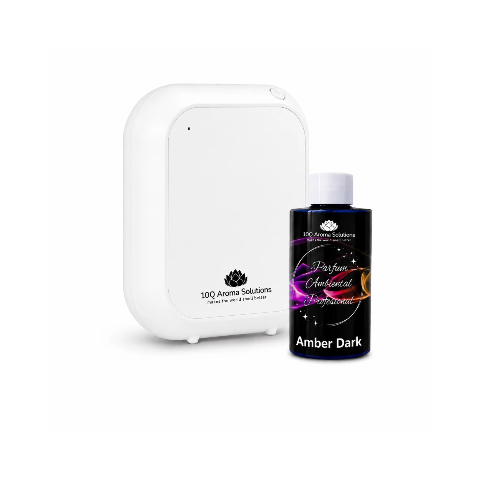 Pachet Promo: 10Q Aroma Eco Plus Negru + Rezerva Parfum Ambiental Profesional 100 g [17]
