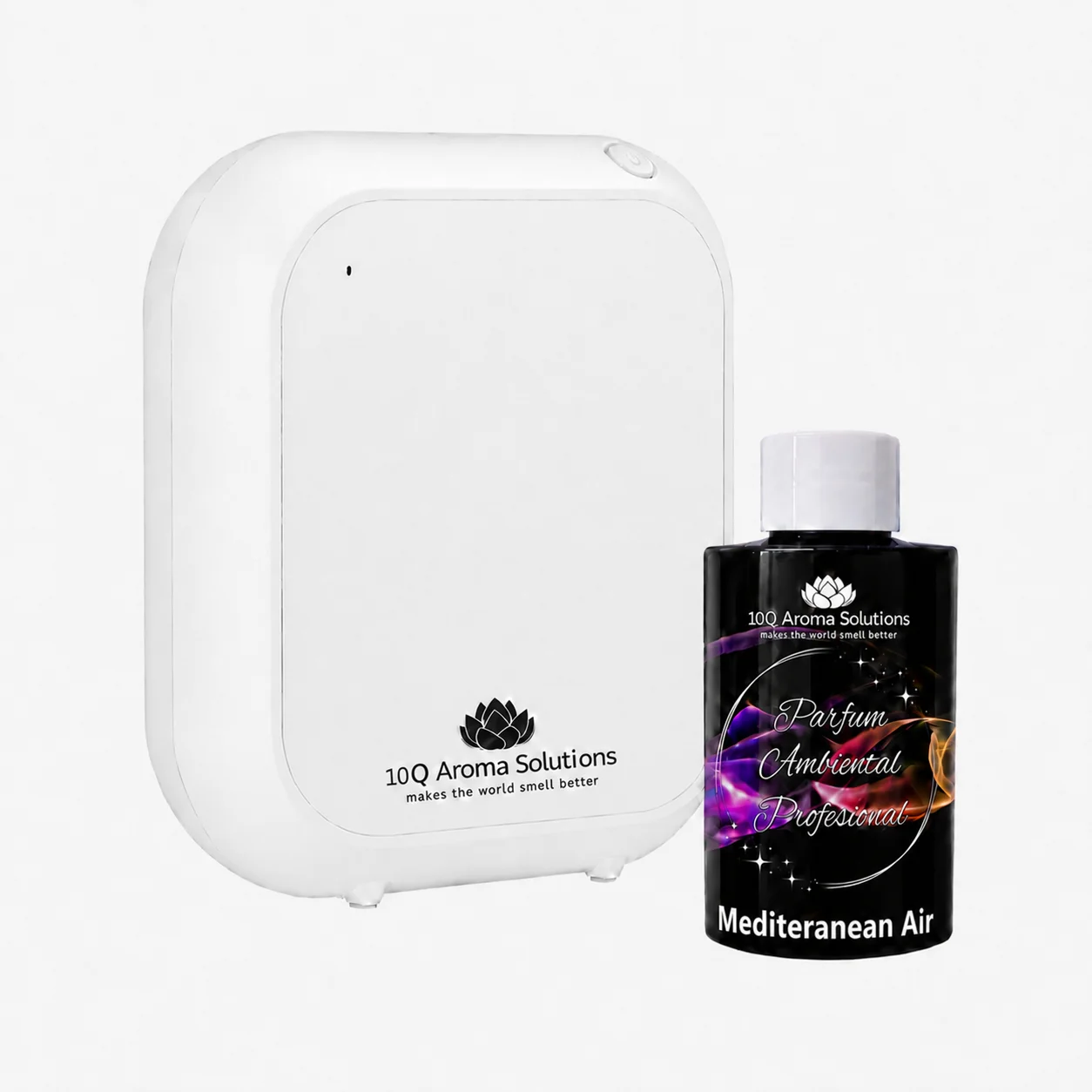 Pachet Promo: 10Q Aroma Eco Plus Negru + Rezerva Parfum Ambiental Profesional 100 g [8]