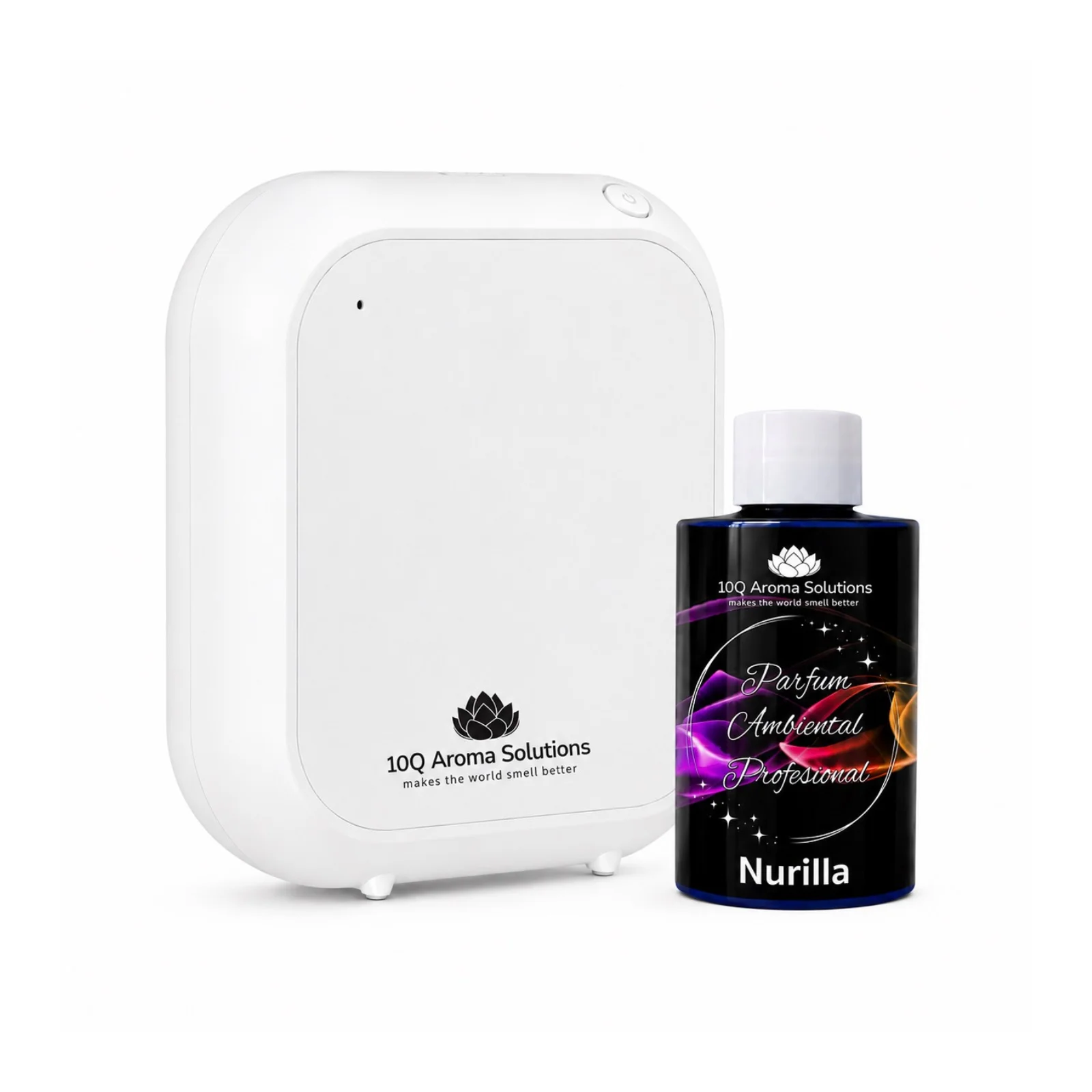 Pachet Promo: 10Q Aroma Eco Plus Negru + Rezerva Parfum Ambiental Profesional 100 g [6]
