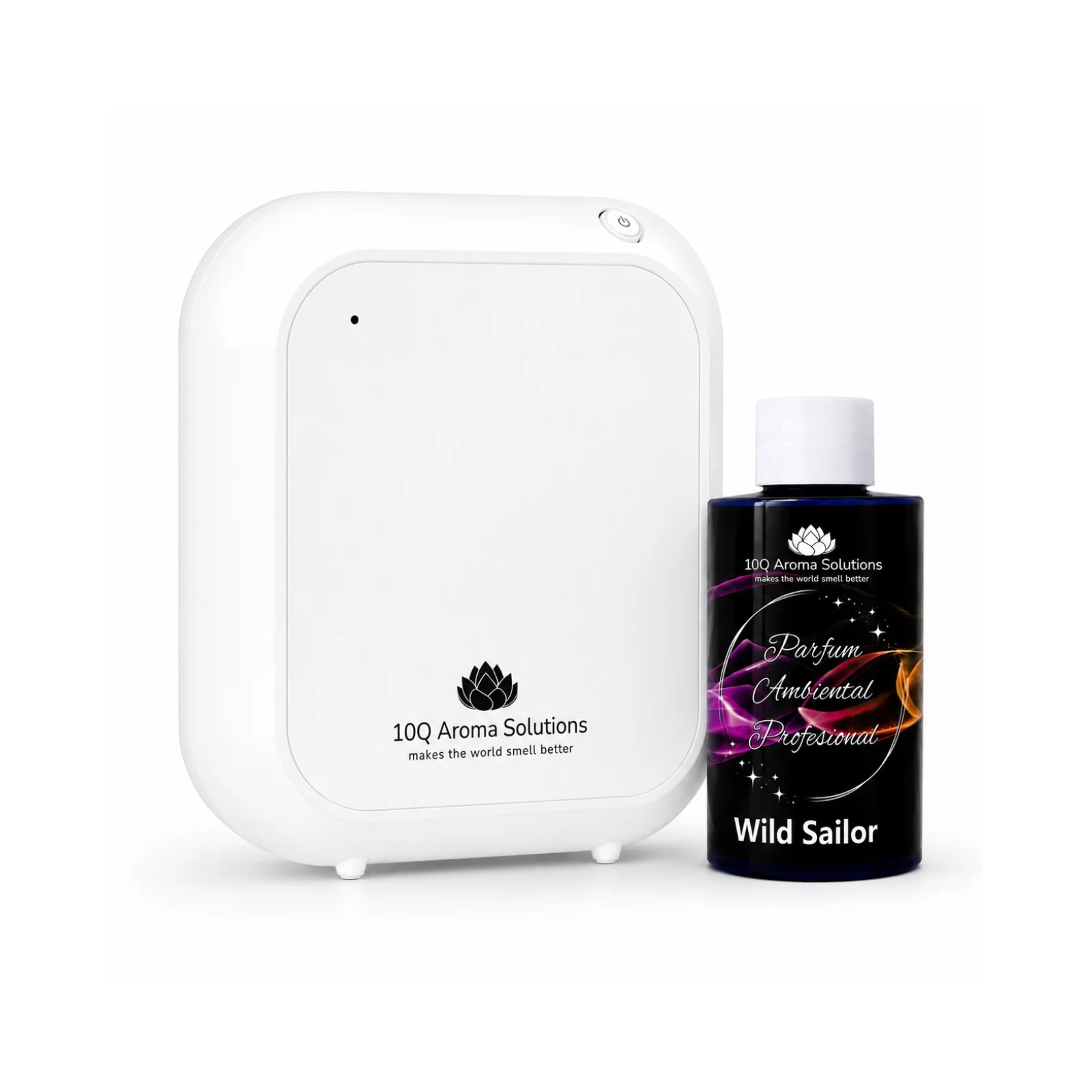 Pachet Promo: 10Q Aroma Eco Plus Negru + Rezerva Parfum Ambiental Profesional 100 g [14]