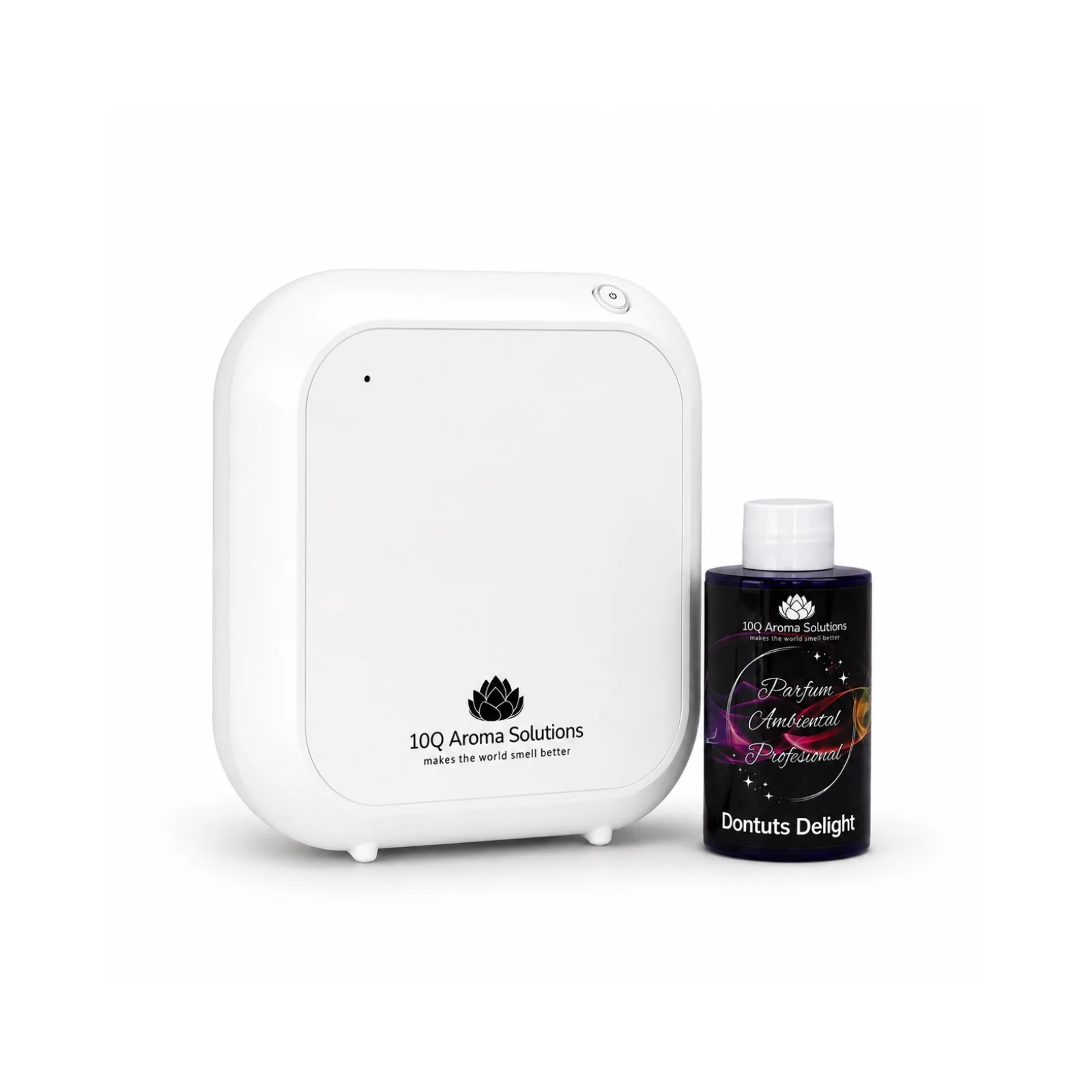Pachet Promo: 10Q Aroma Eco Plus Negru + Rezerva Parfum Ambiental Profesional 100 g [10]