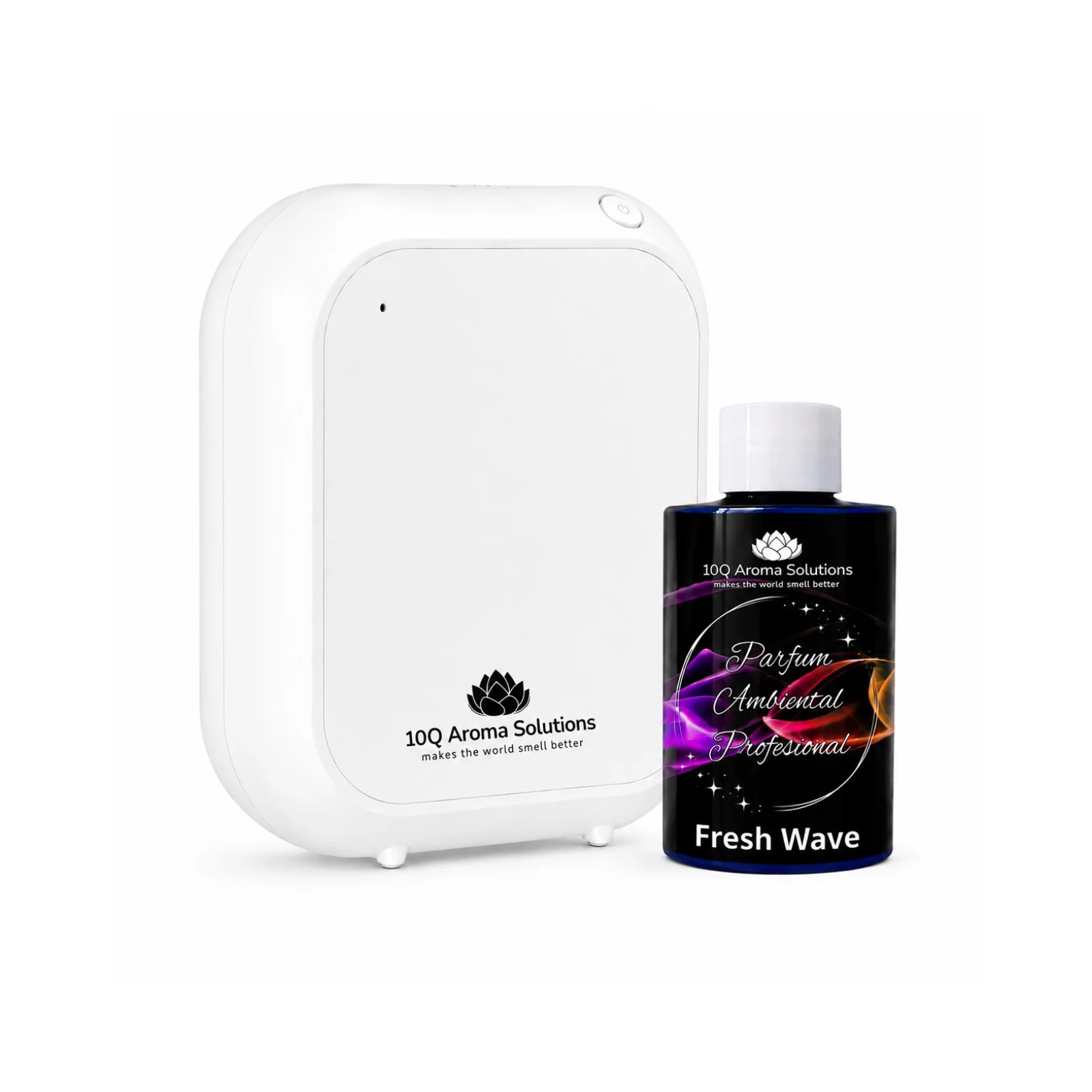 Pachet Promo: 10Q Aroma Eco Plus Negru + Rezerva Parfum Ambiental Profesional 100 g [7]