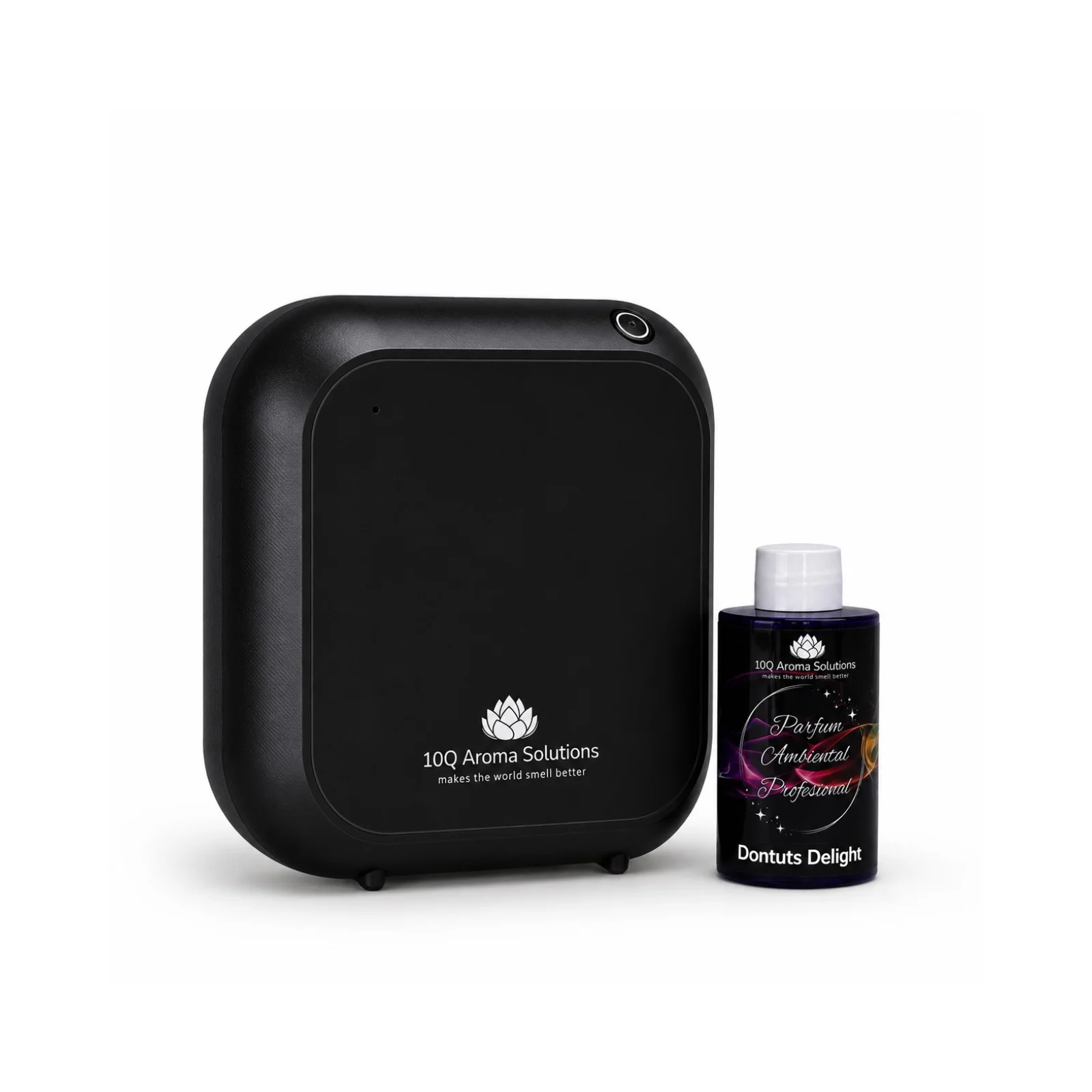 10Q Aroma Eco Plus Negru + Rezerva Parfum Ambiental Profesional 100 g [10]