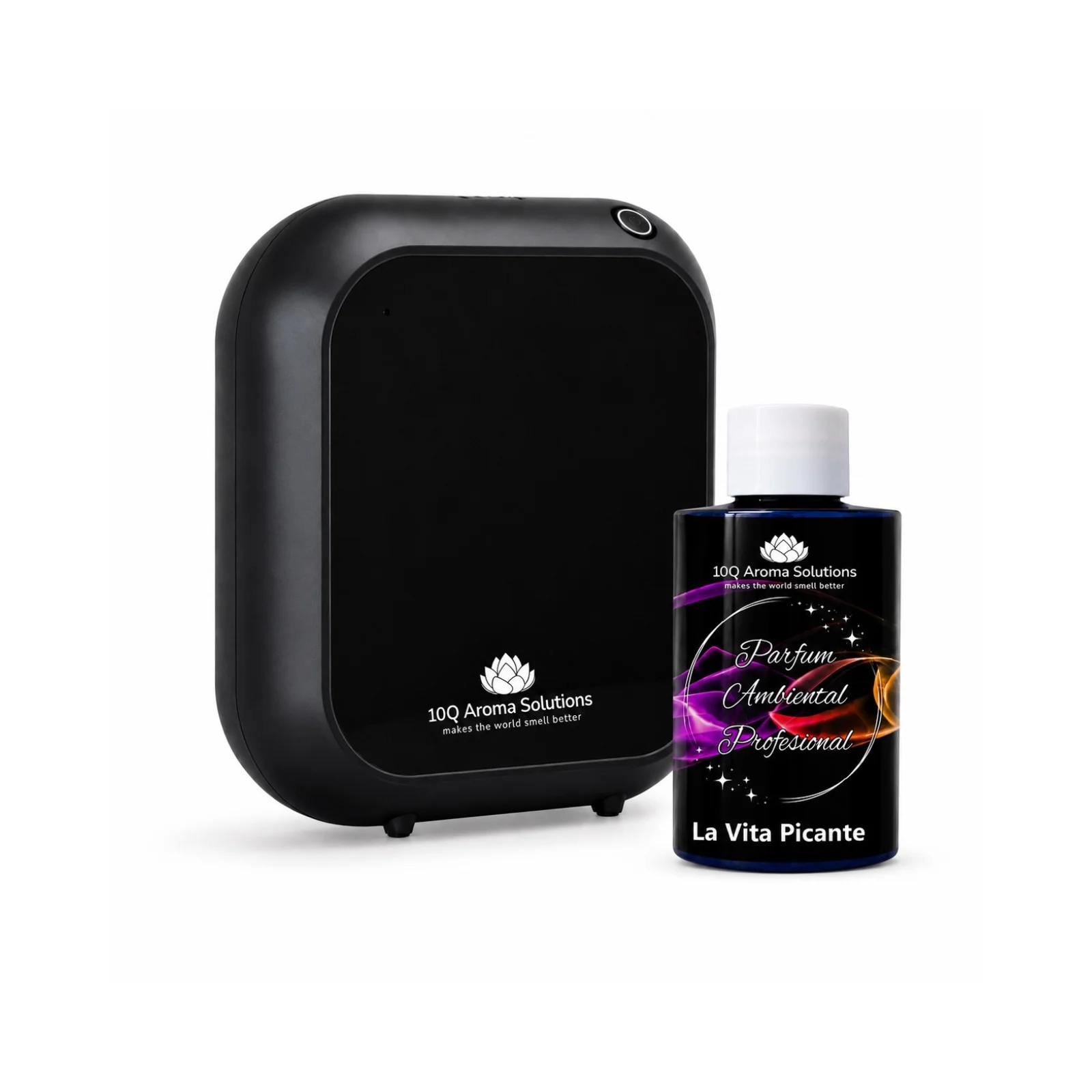10Q Aroma Eco Plus Negru + Rezerva Parfum Ambiental Profesional 100 g [17]
