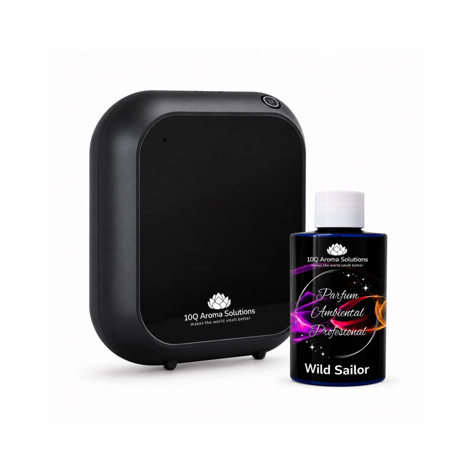 10Q Aroma Eco Plus Negru + Rezerva Parfum Ambiental Profesional 100 g [15]