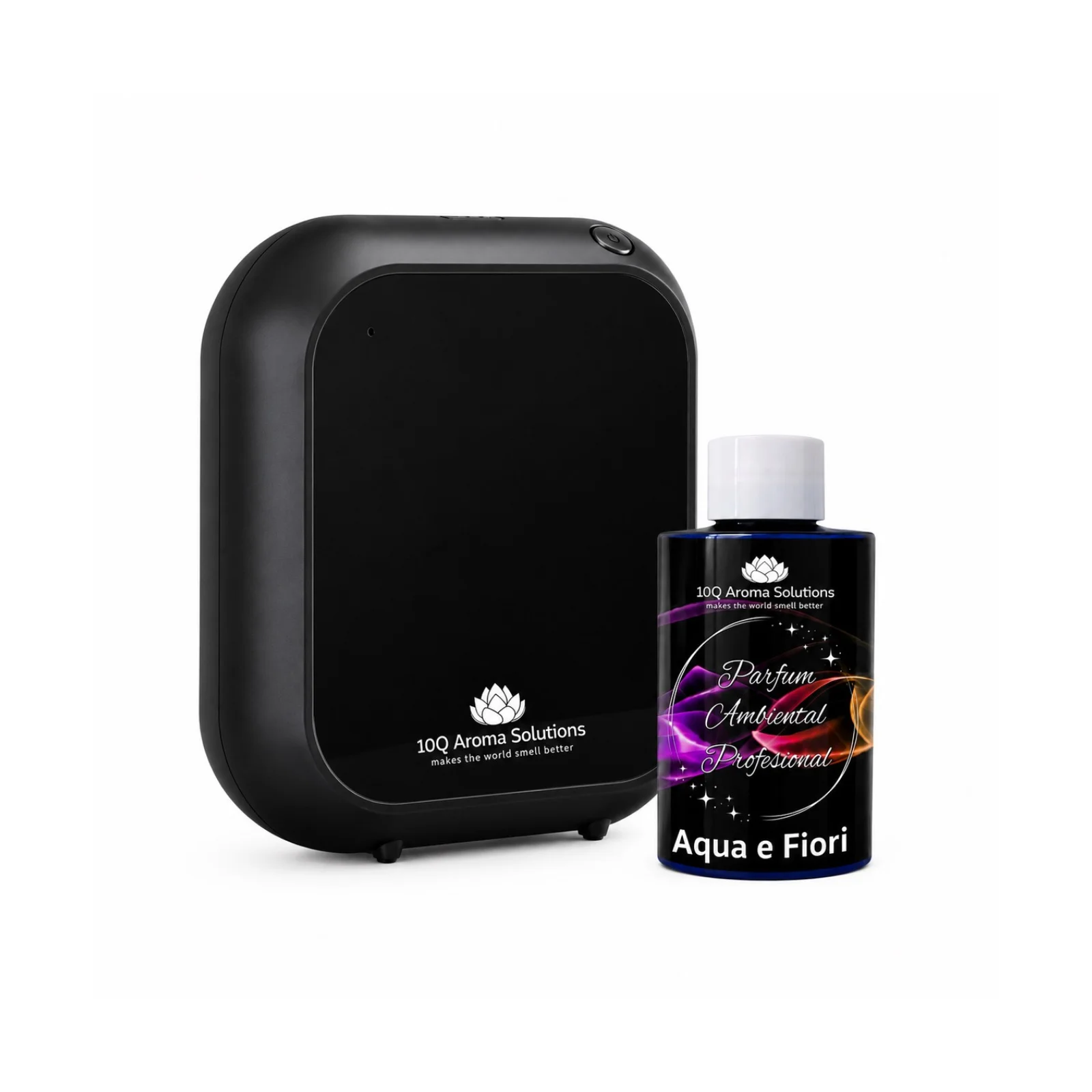 10Q Aroma Eco Plus Negru + Rezerva Parfum Ambiental Profesional 100 g [4]