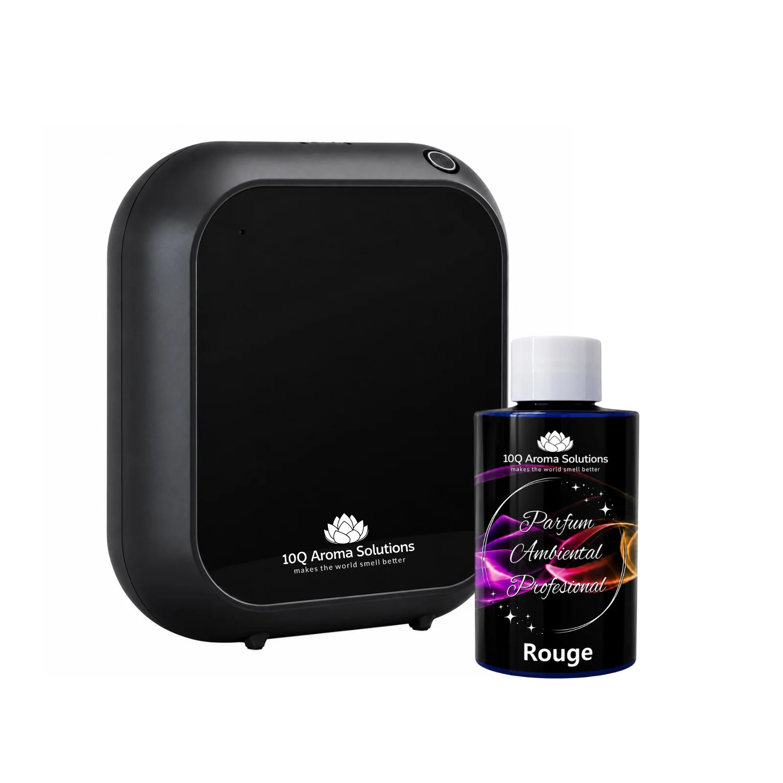 10Q Aroma Eco Plus Negru + Rezerva Parfum Ambiental Profesional 100 g [0]