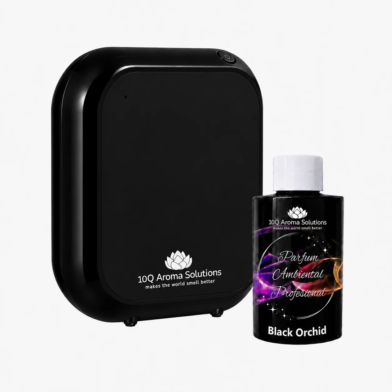 10Q Aroma Eco Plus Negru + Rezerva Parfum Ambiental Profesional 100 g [9]