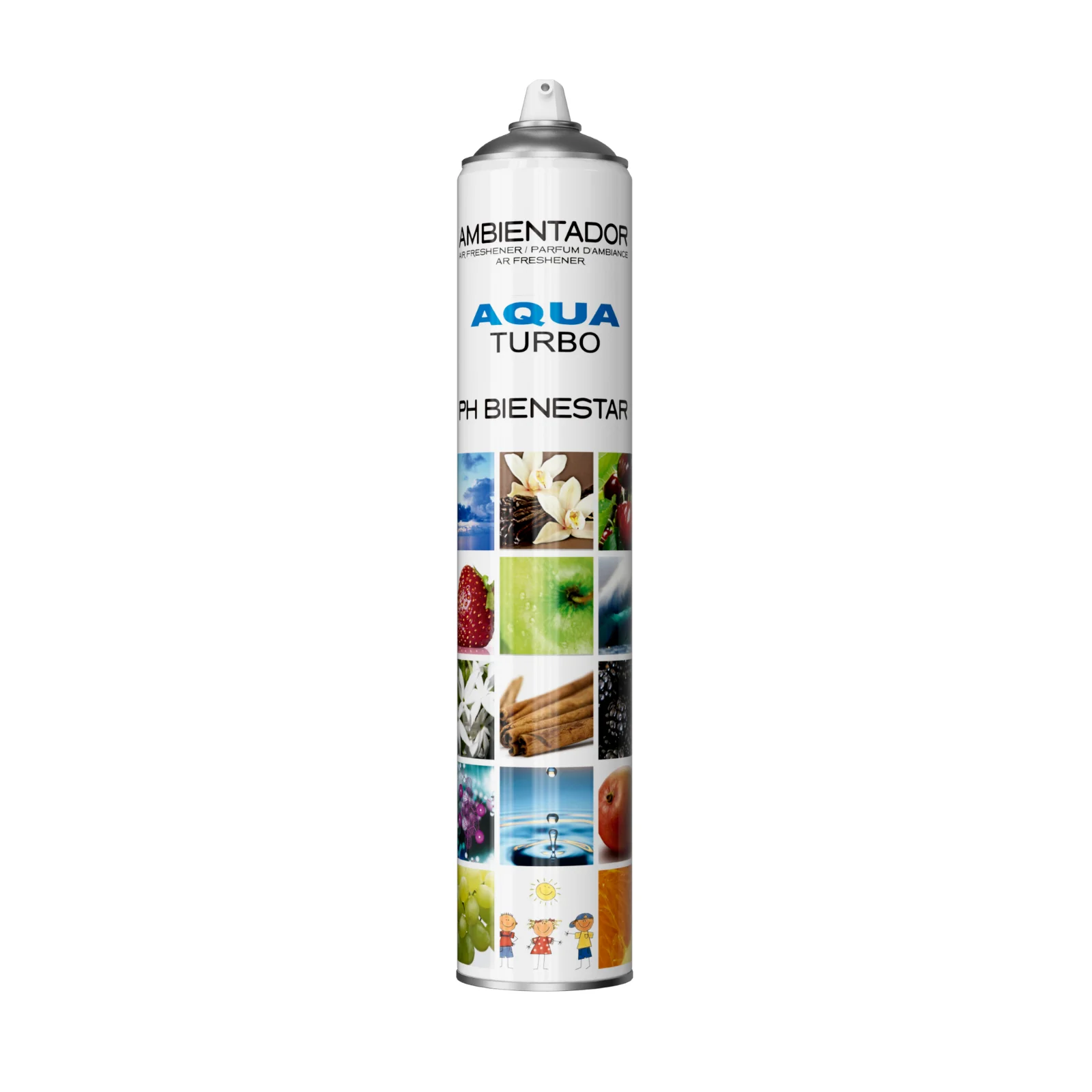 Spray odorizant profesional pentru camera Turbo Spray 750ml - Aqua [2]